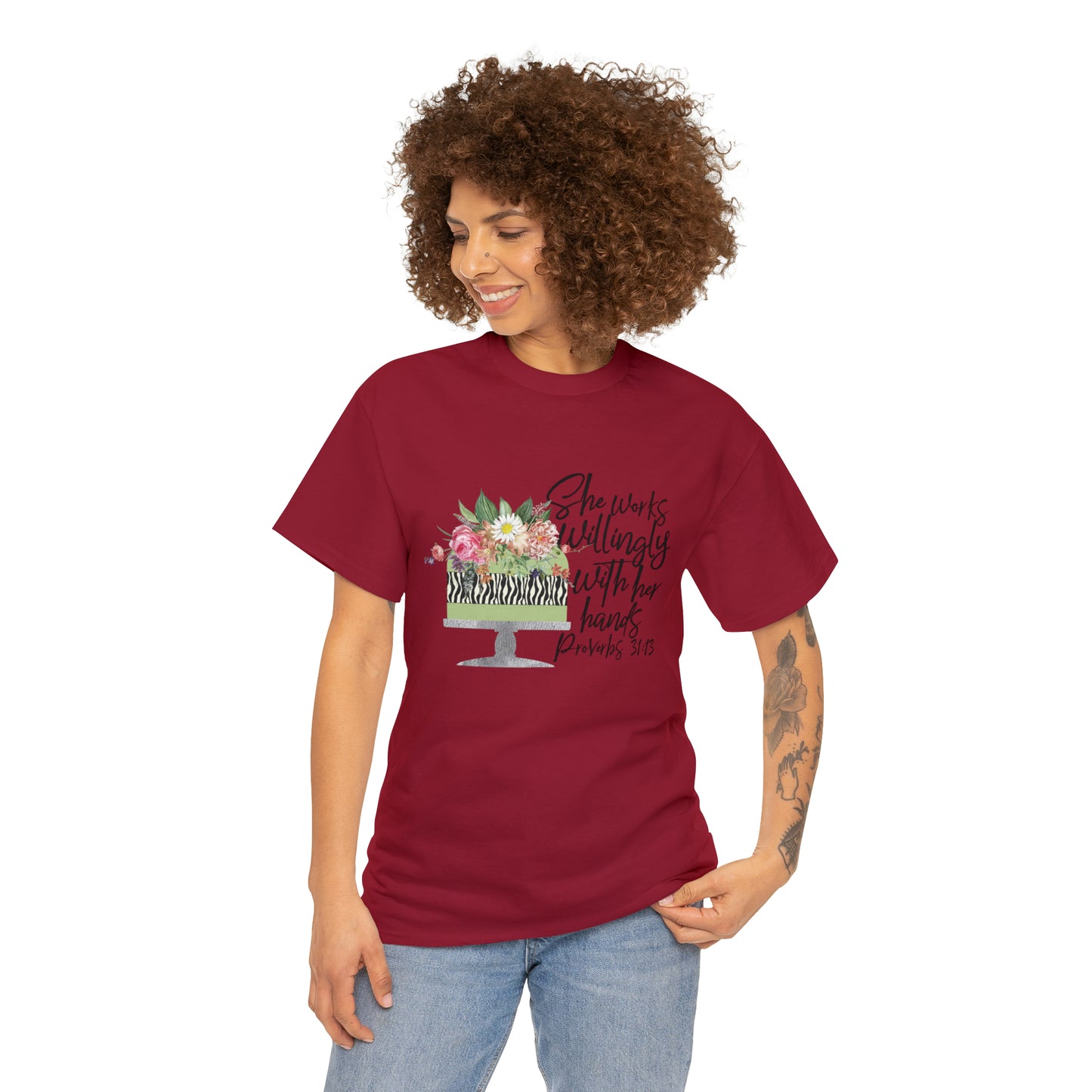 Baker: She Works With Her Hands Tee