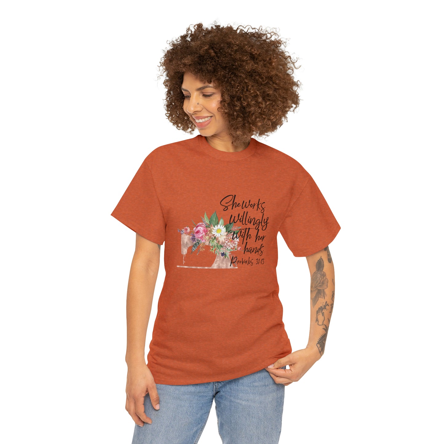 Seamstress: She Works With Her Hands Tee