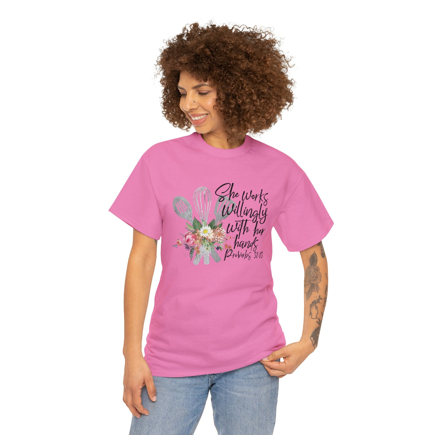 Chef: She Works With Her Hands Tee