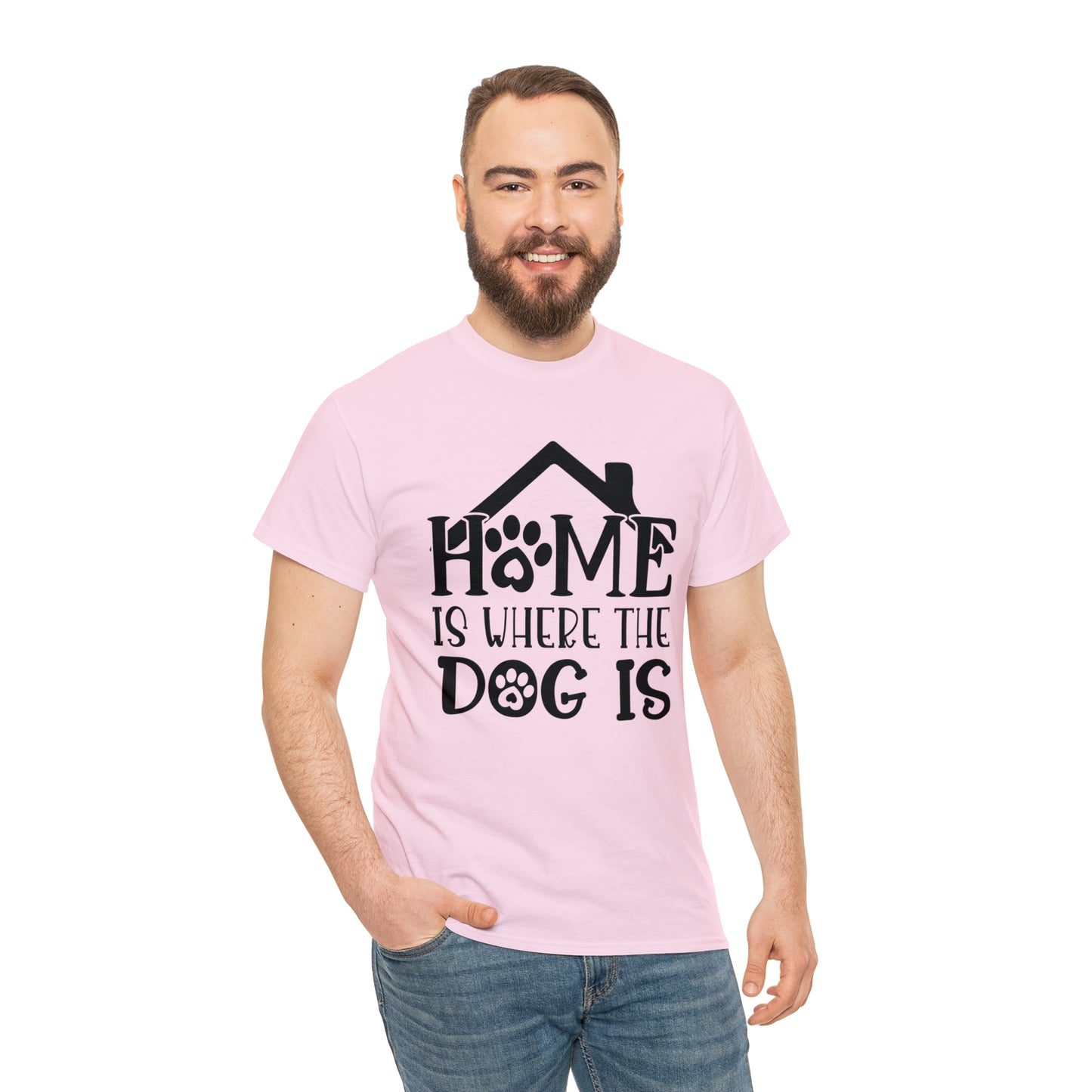 Home is Where the Dog Is Unisex Tee