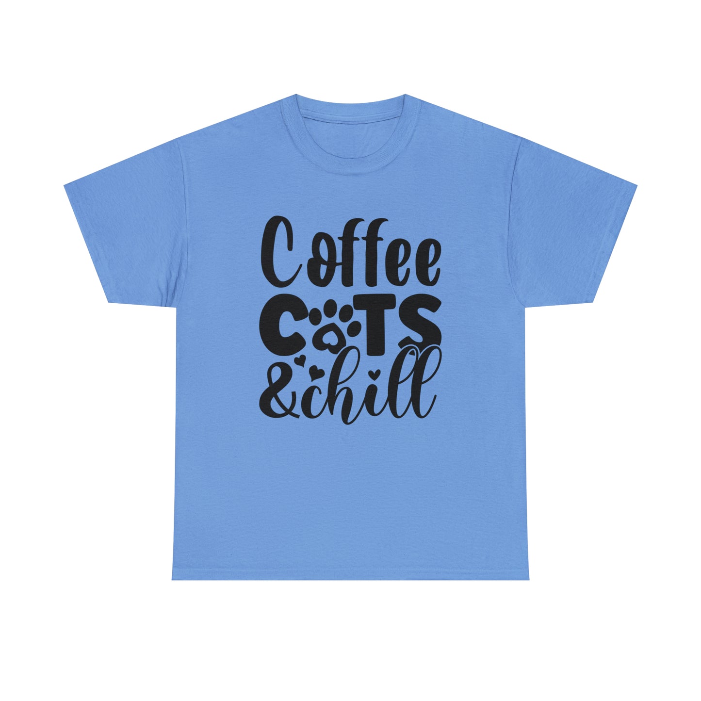 Coffee Cats and Chill Unisex Tee