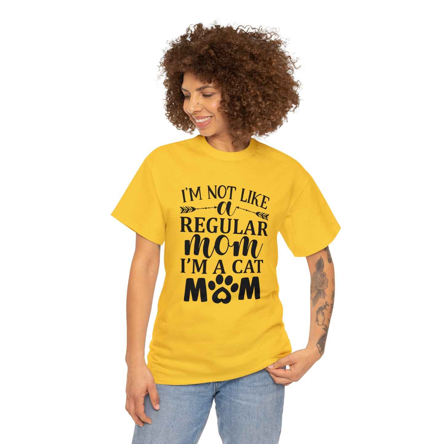 I'm Not Like a Regular Mom I'm a Cat Mom Tee