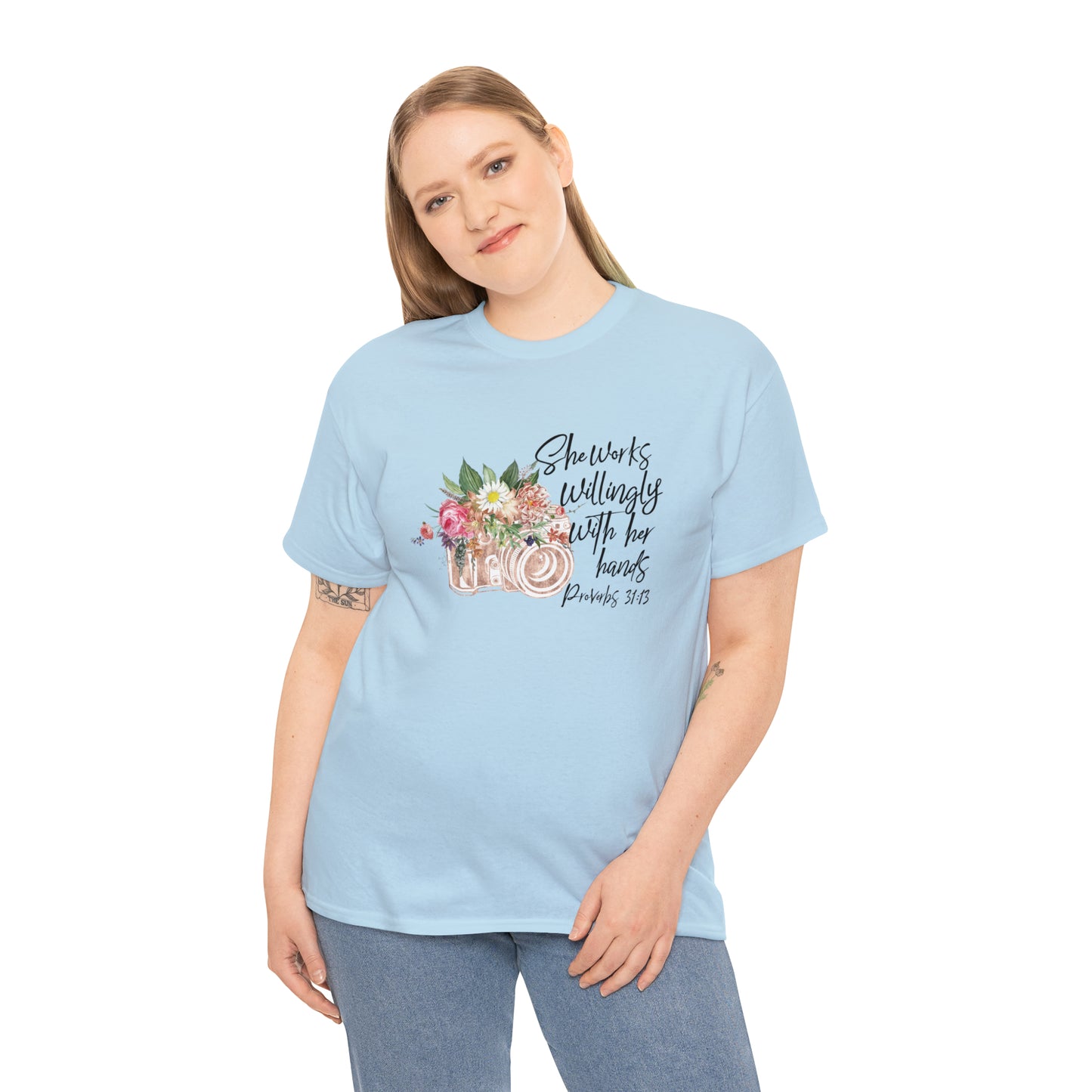 Photographer: She Works With Her Hands Tee