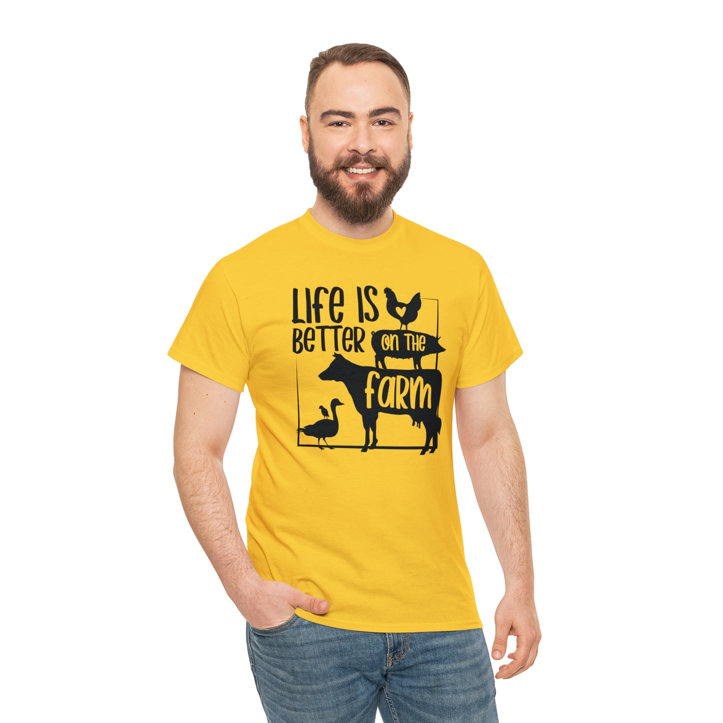 Life is Better on the Farm Unisex Tee