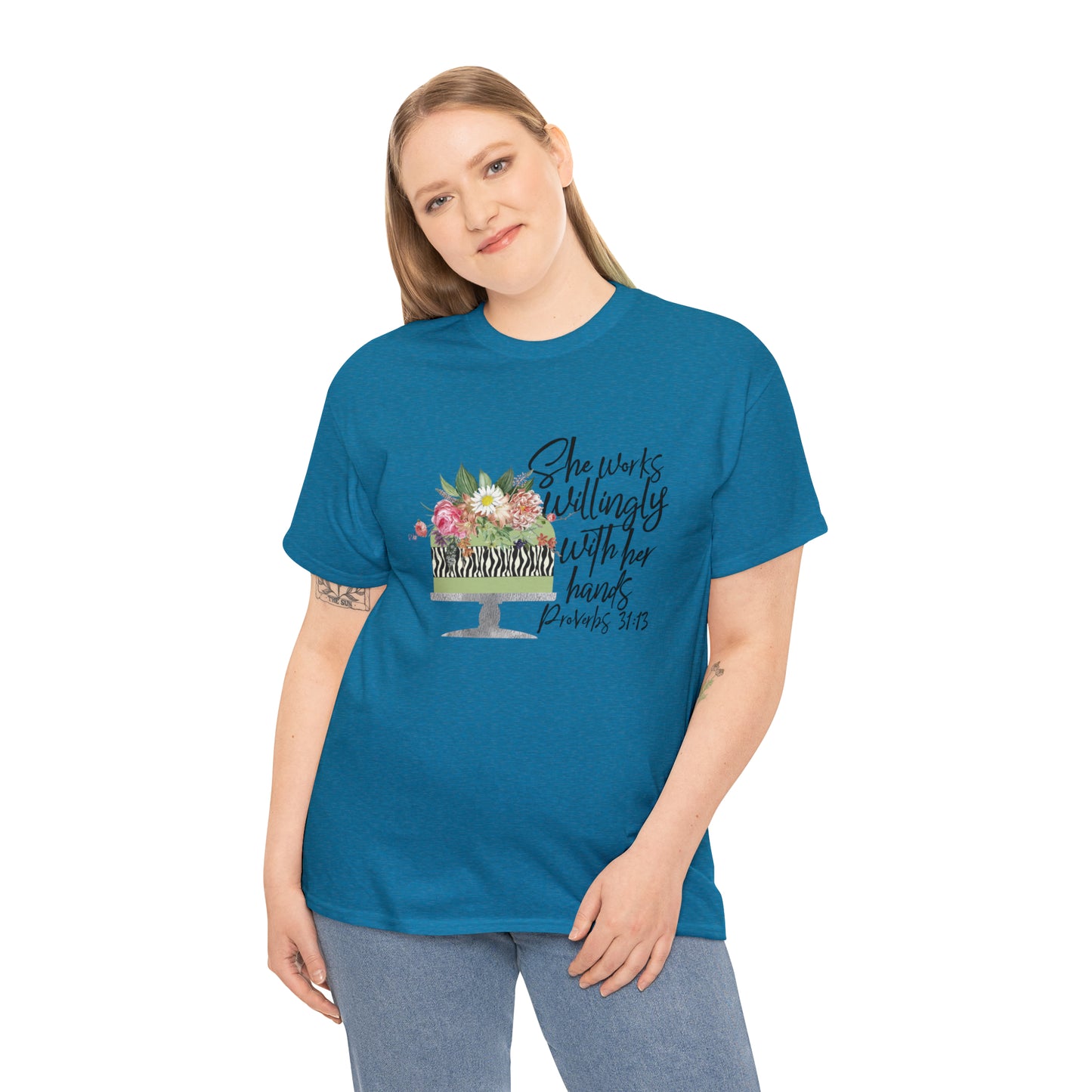 Baker: She Works With Her Hands Tee