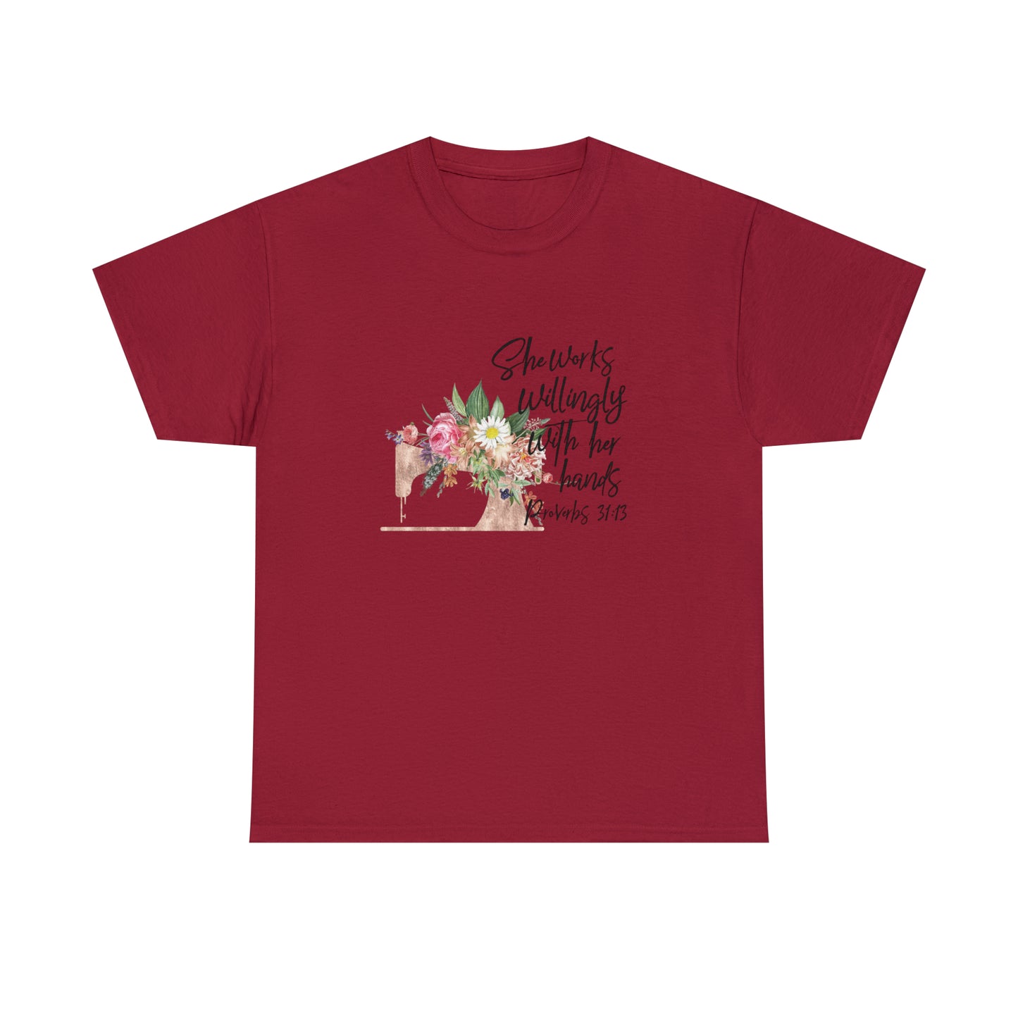 Seamstress: She Works With Her Hands Tee