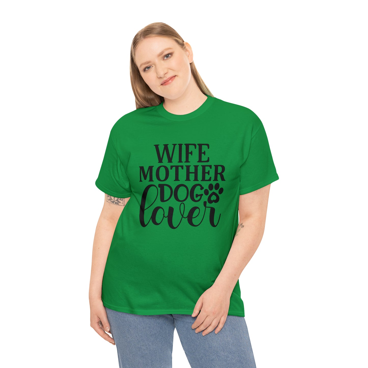 Wife Mother Dog Lover Tee