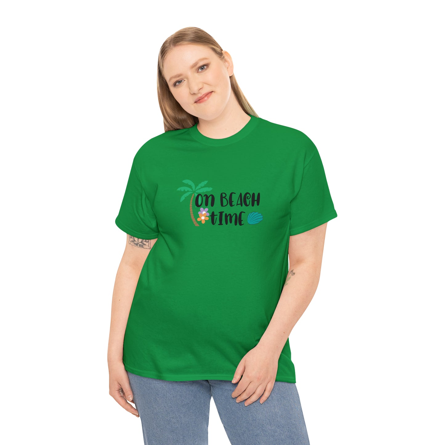On Beach Time Tee
