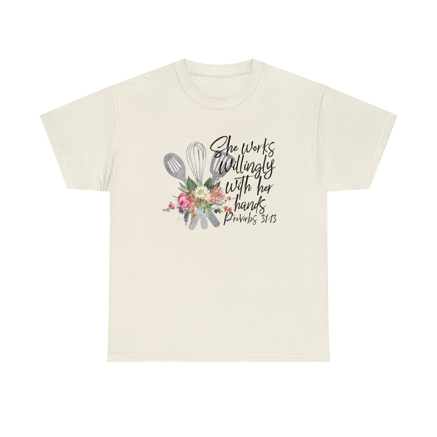 Chef: She Works With Her Hands Tee