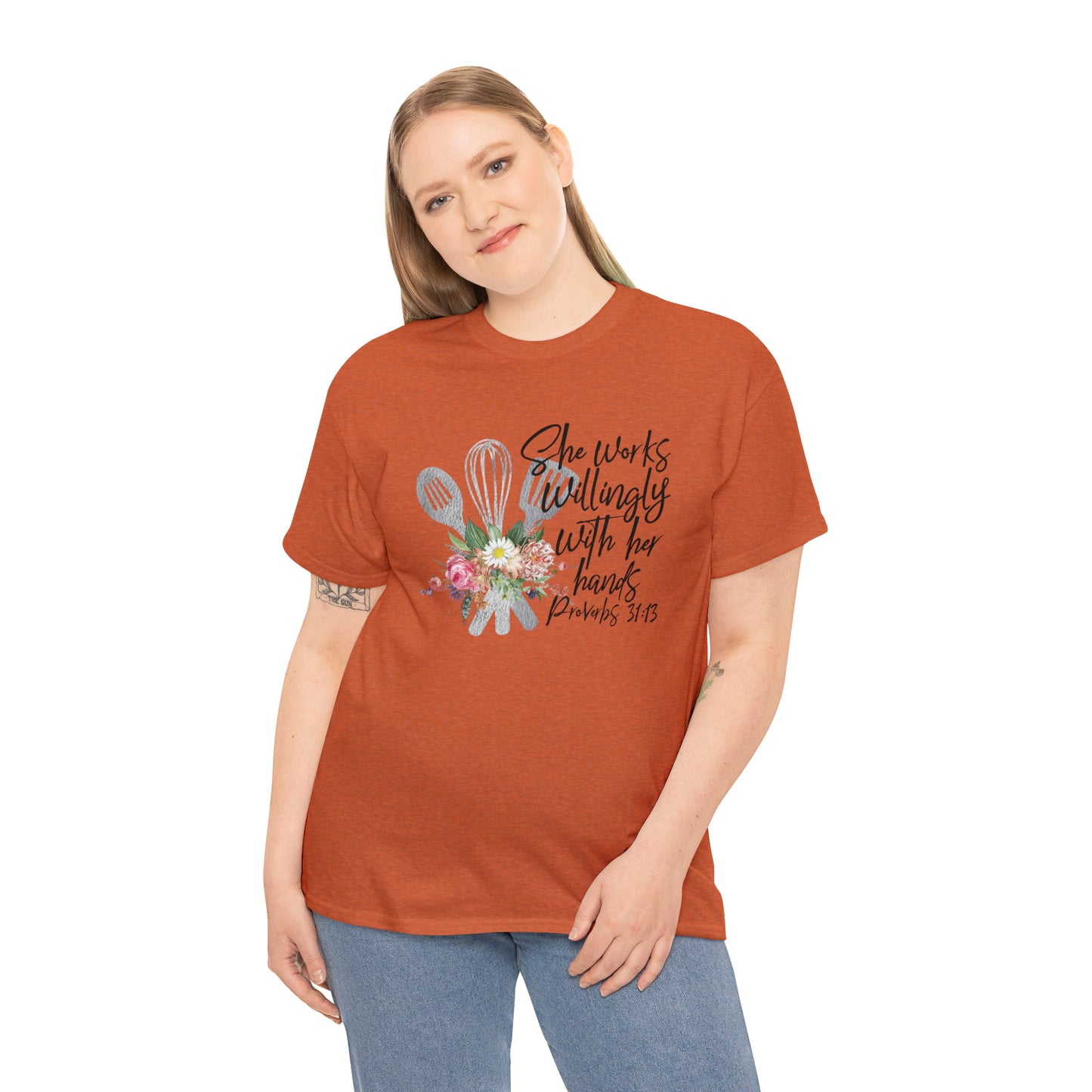 Chef: She Works With Her Hands Tee