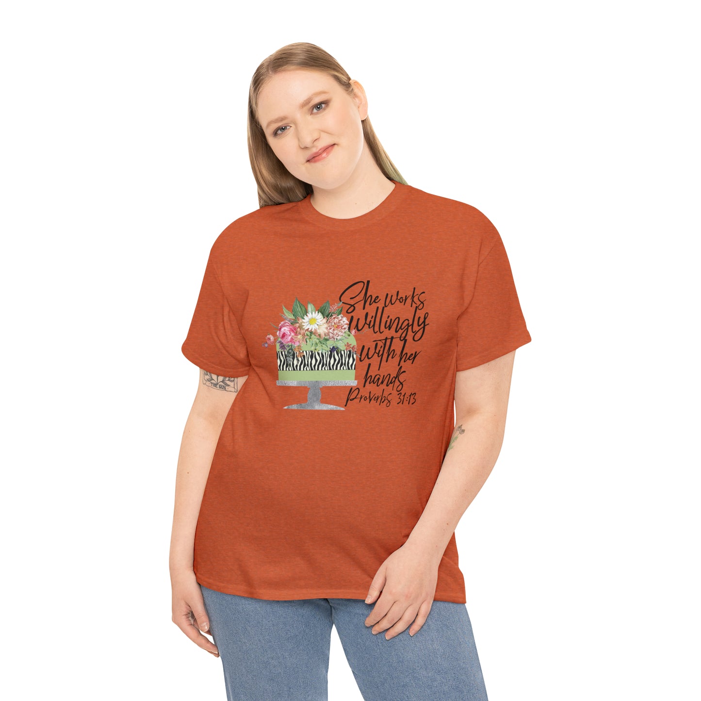 Baker: She Works With Her Hands Tee