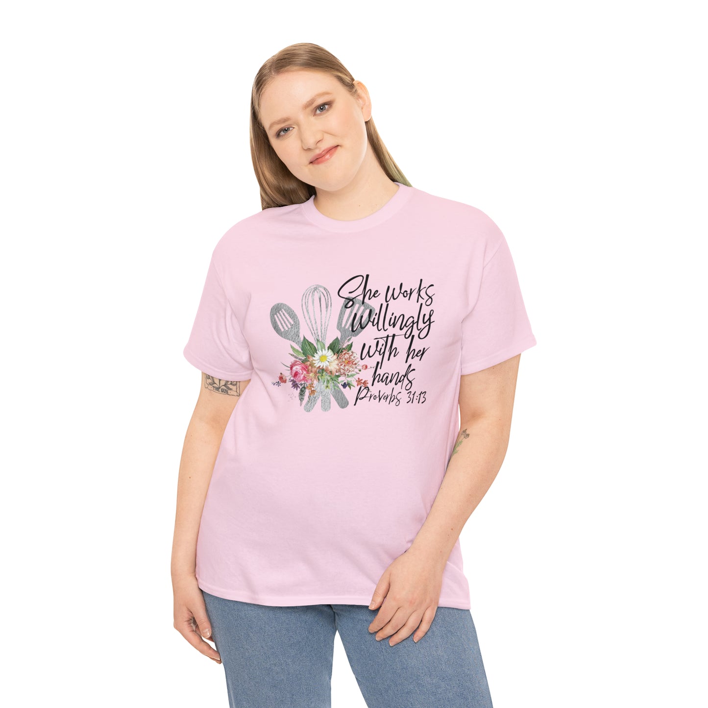 Chef: She Works With Her Hands Tee