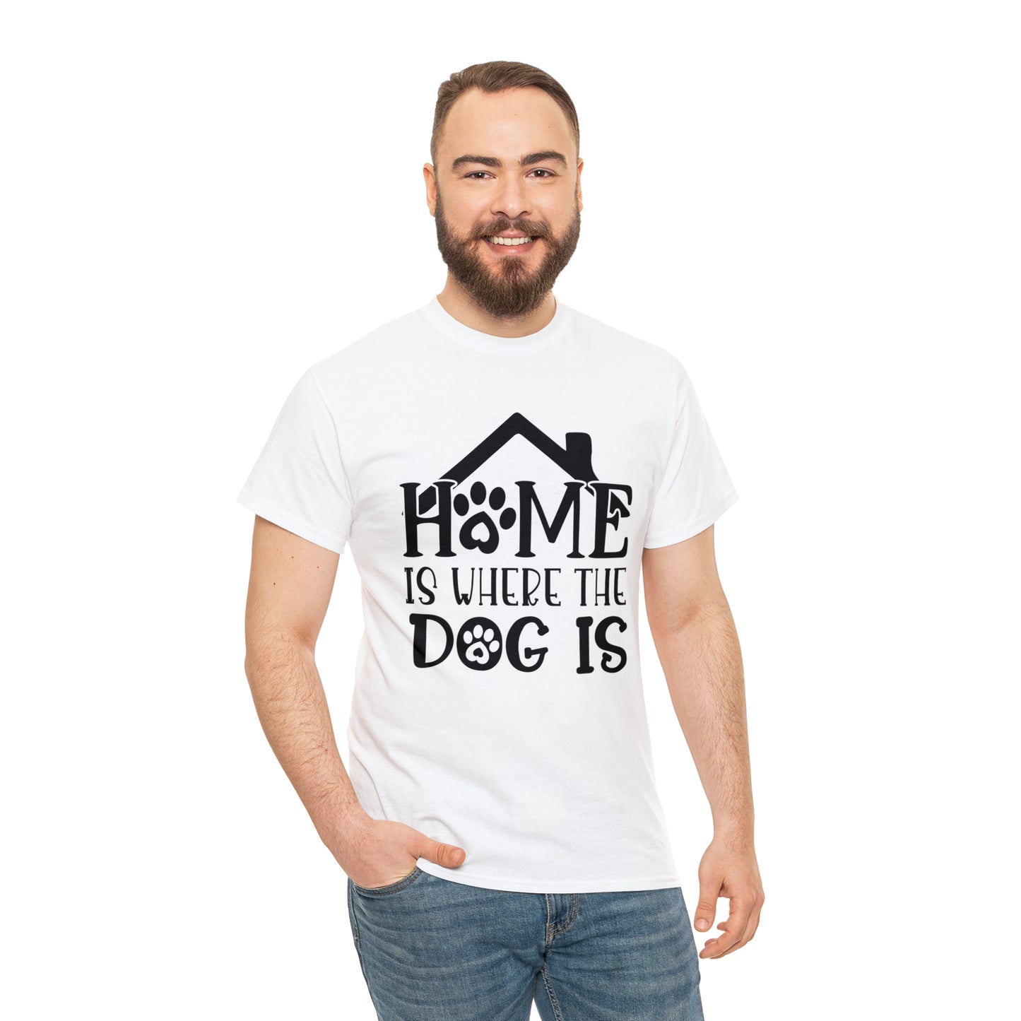 Home is Where the Dog Is Unisex Tee
