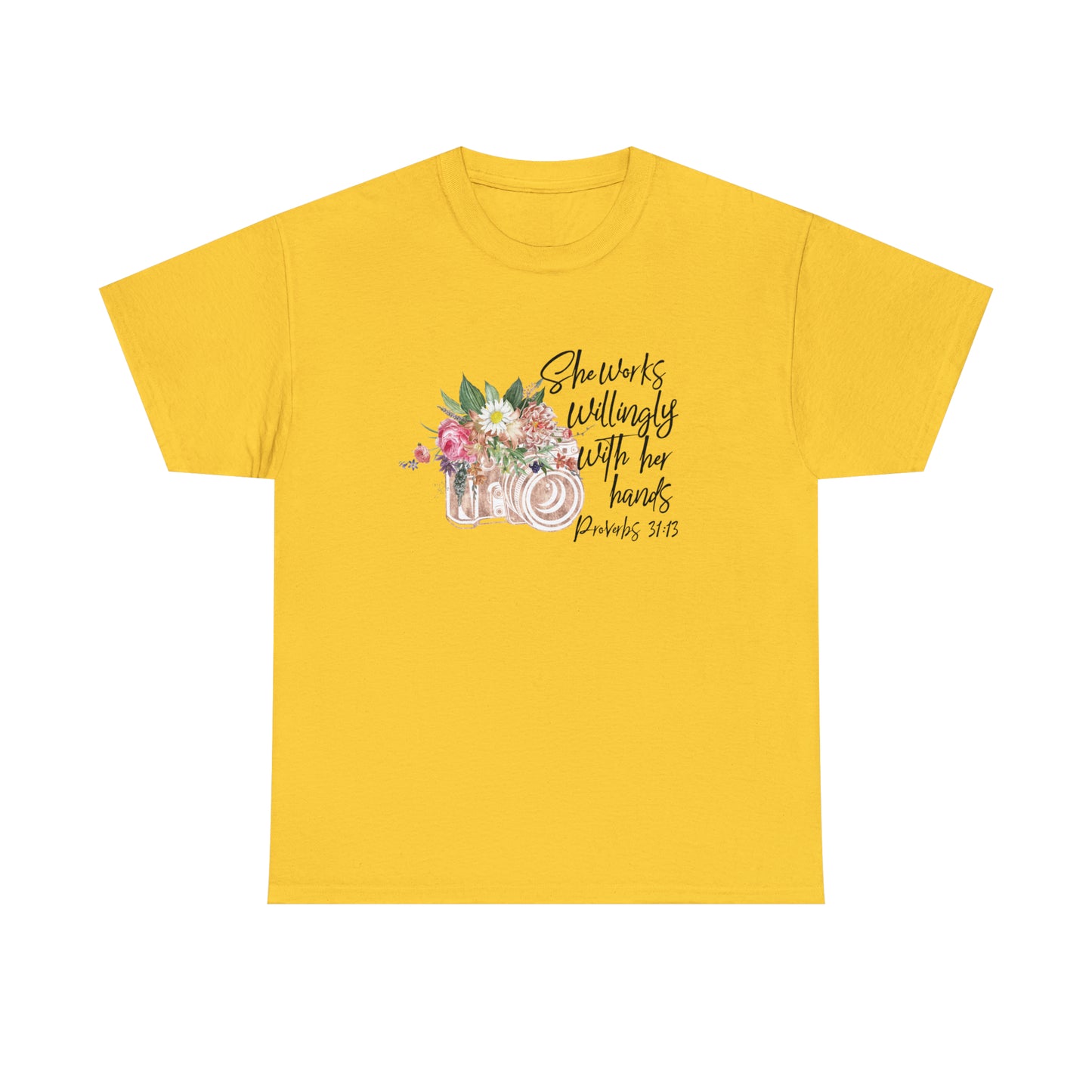 Photographer: She Works With Her Hands Tee