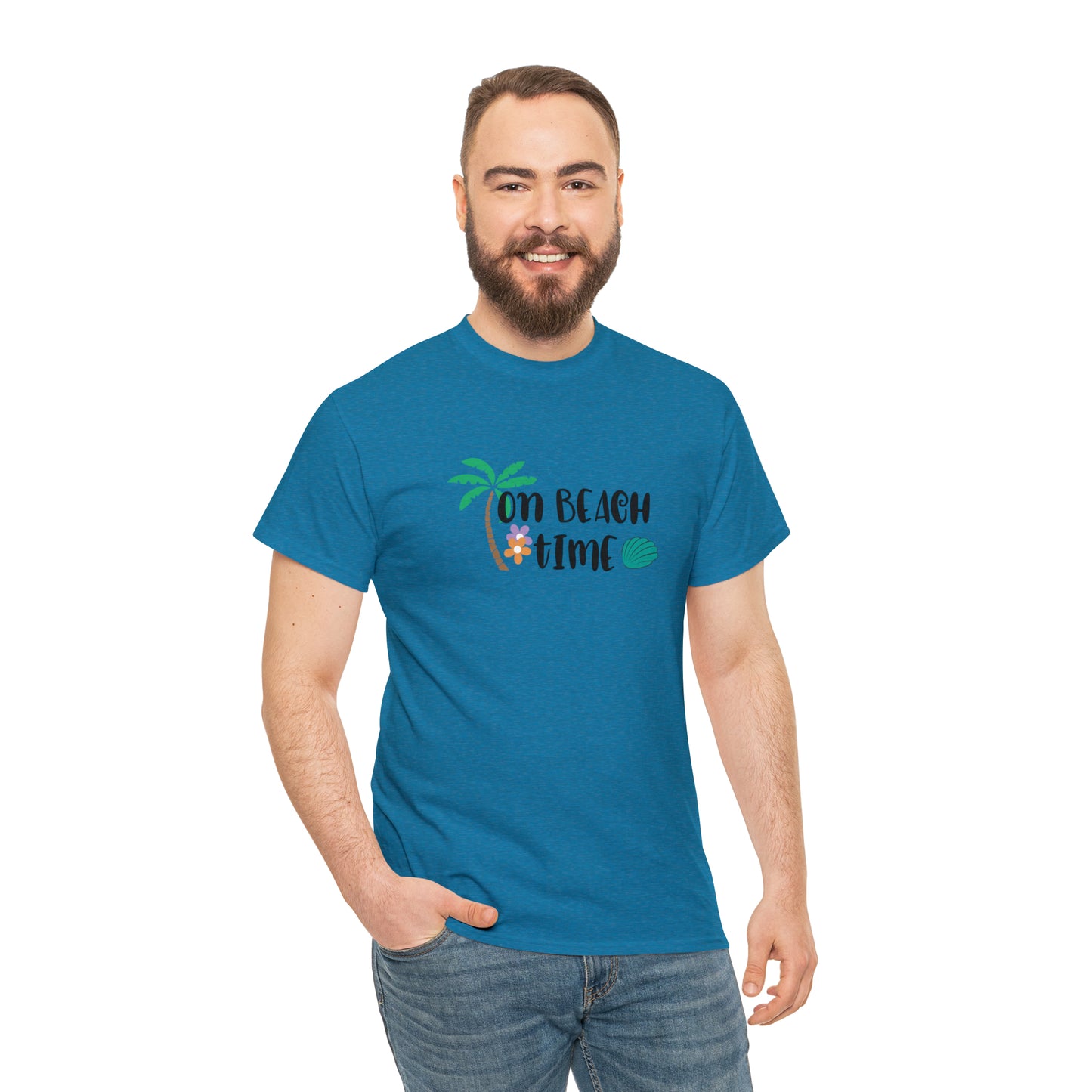 On Beach Time Tee