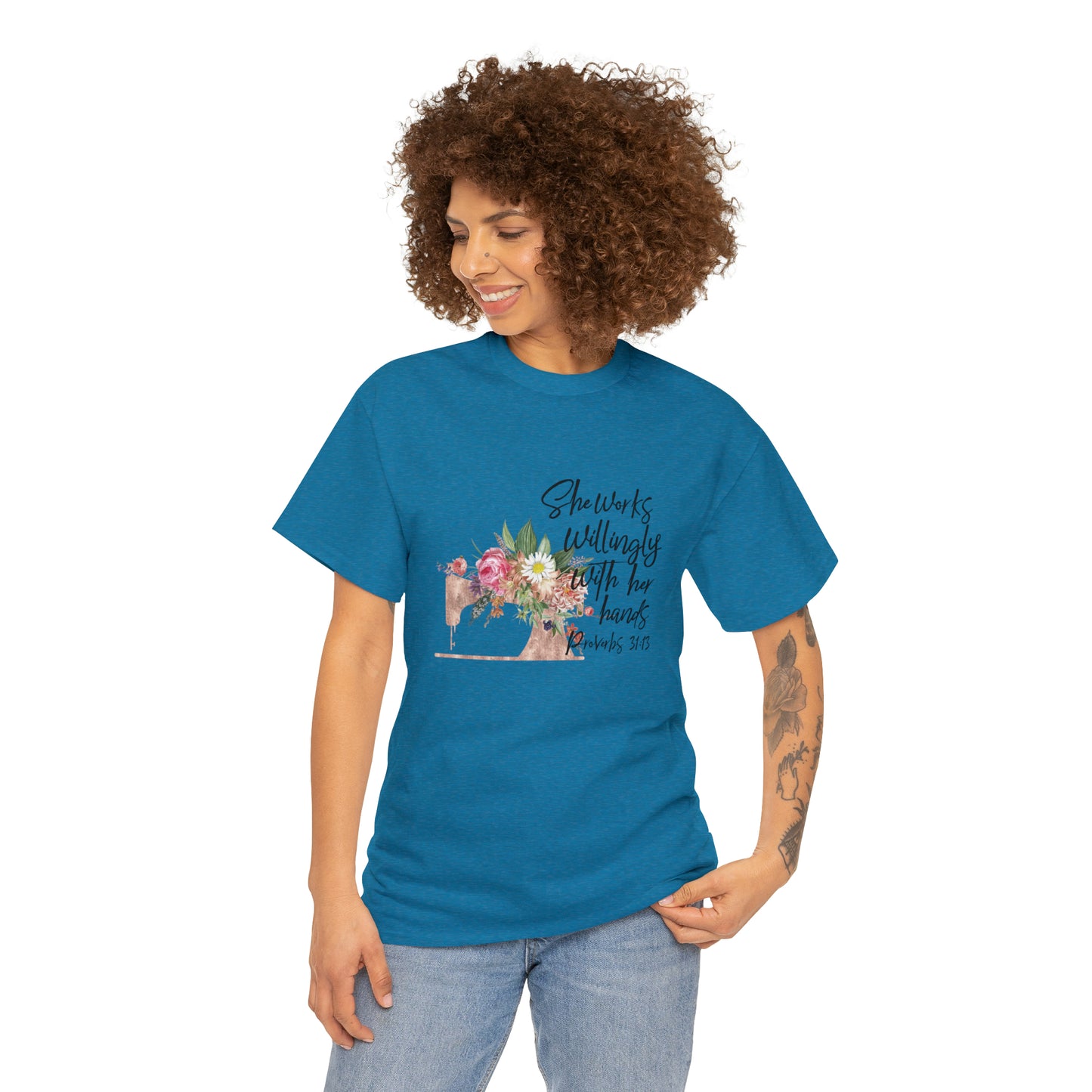 Seamstress: She Works With Her Hands Tee