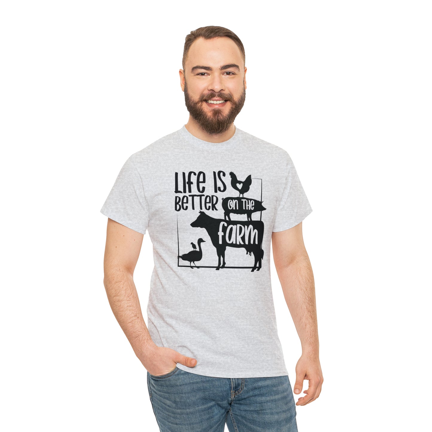 Life is Better on the Farm Unisex Tee