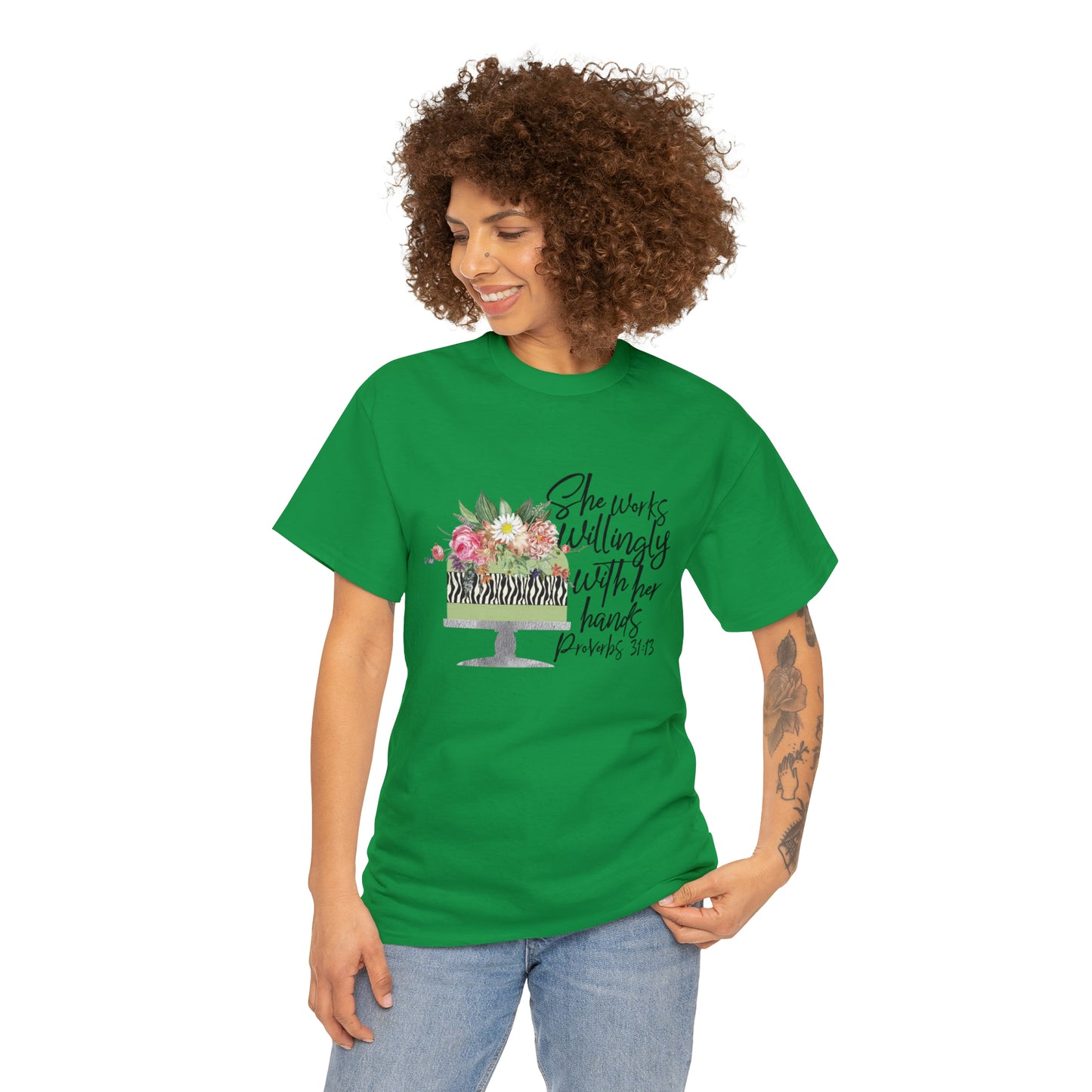Baker: She Works With Her Hands Tee
