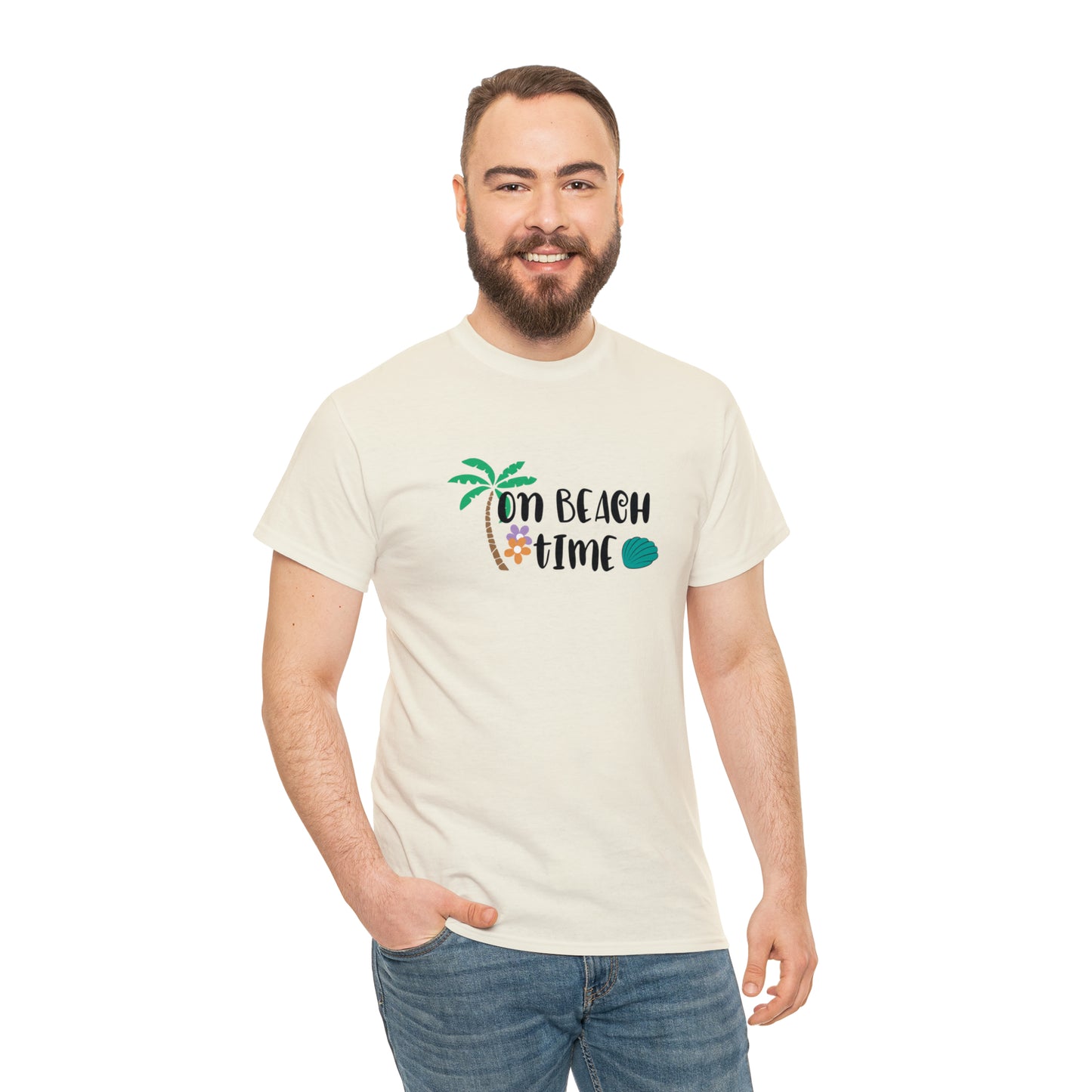 On Beach Time Tee
