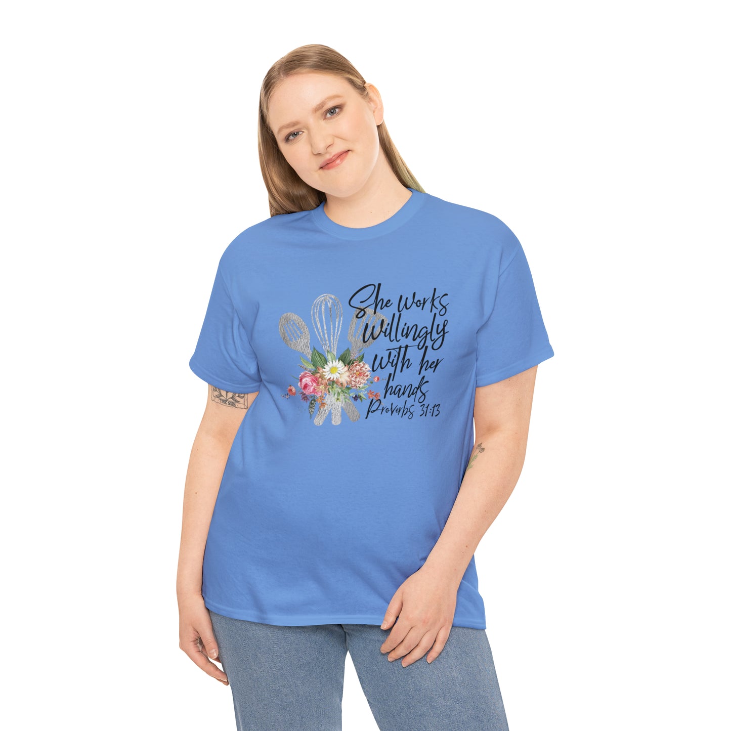 Chef: She Works With Her Hands Tee