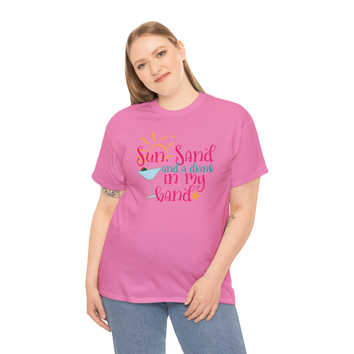 Sun Sand and a Drink in My Hand Tee