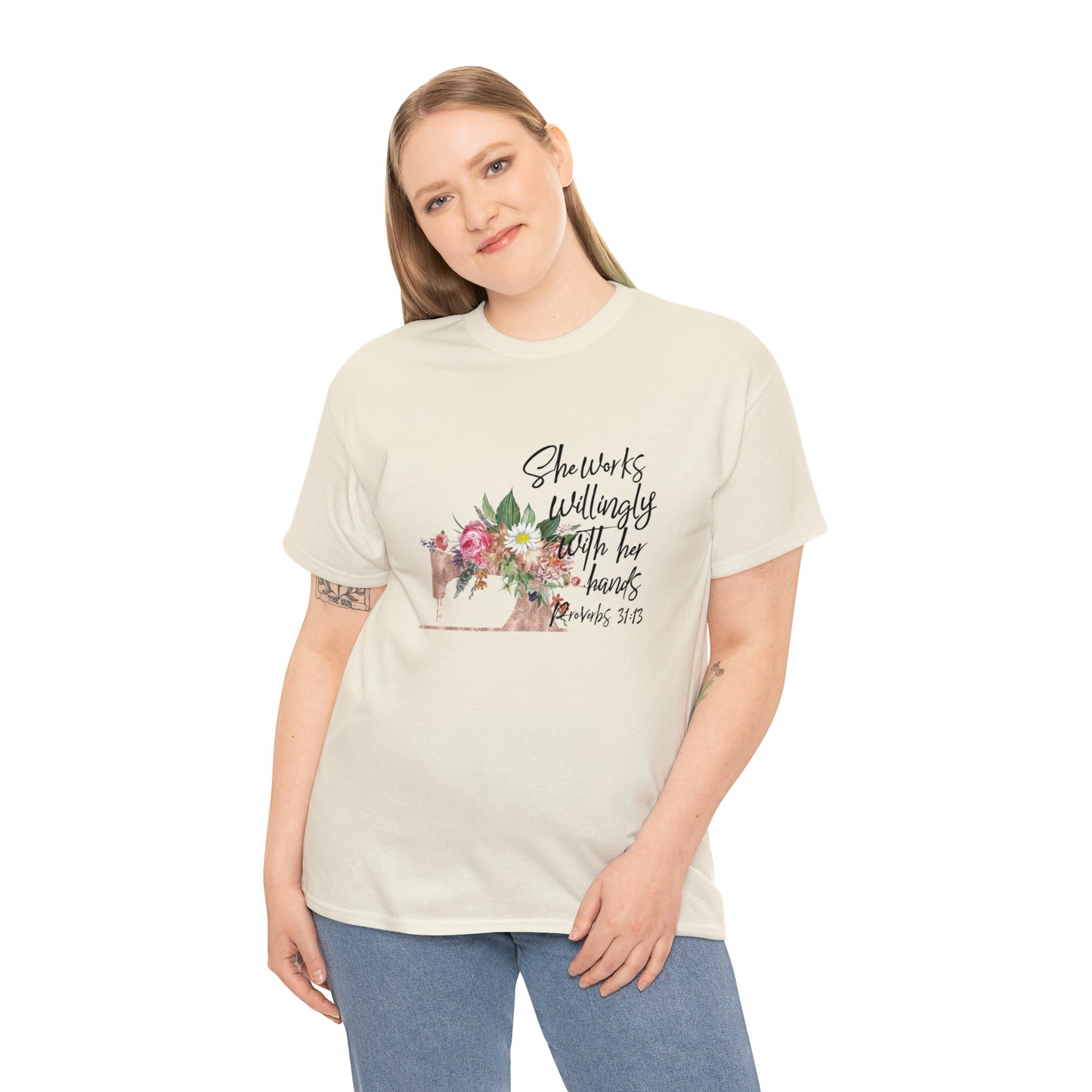 Seamstress: She Works With Her Hands Tee