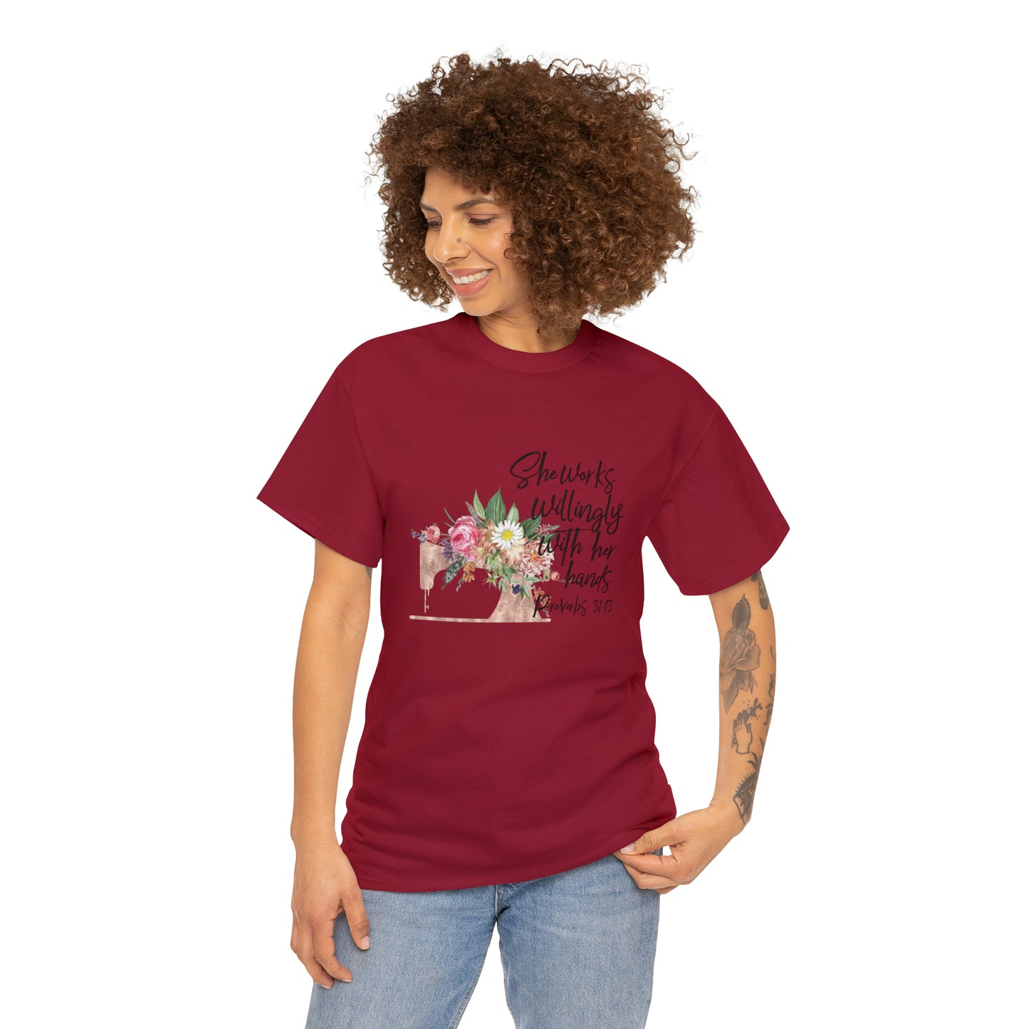 Seamstress: She Works With Her Hands Tee