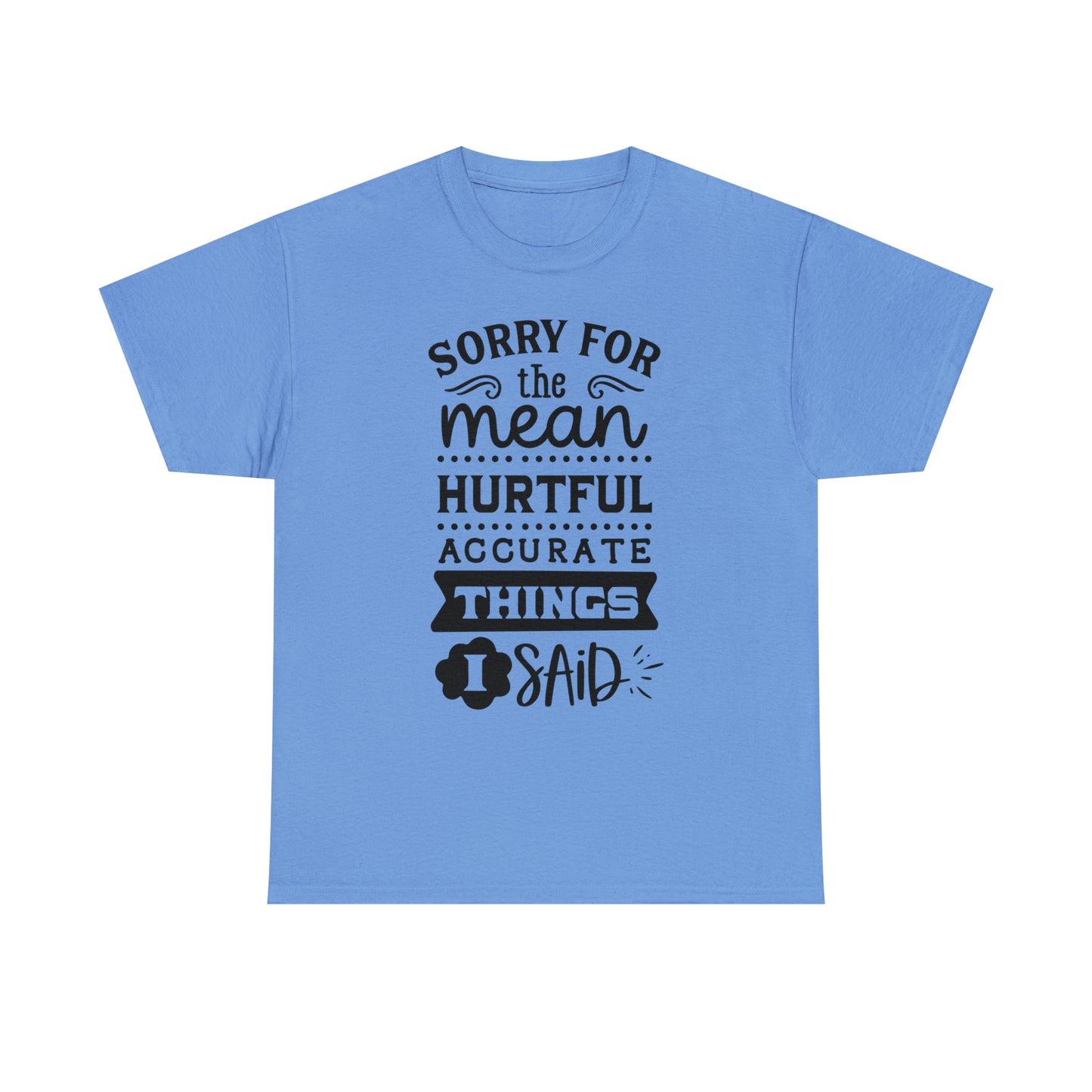 Sorry for the Hurtful Things Tee