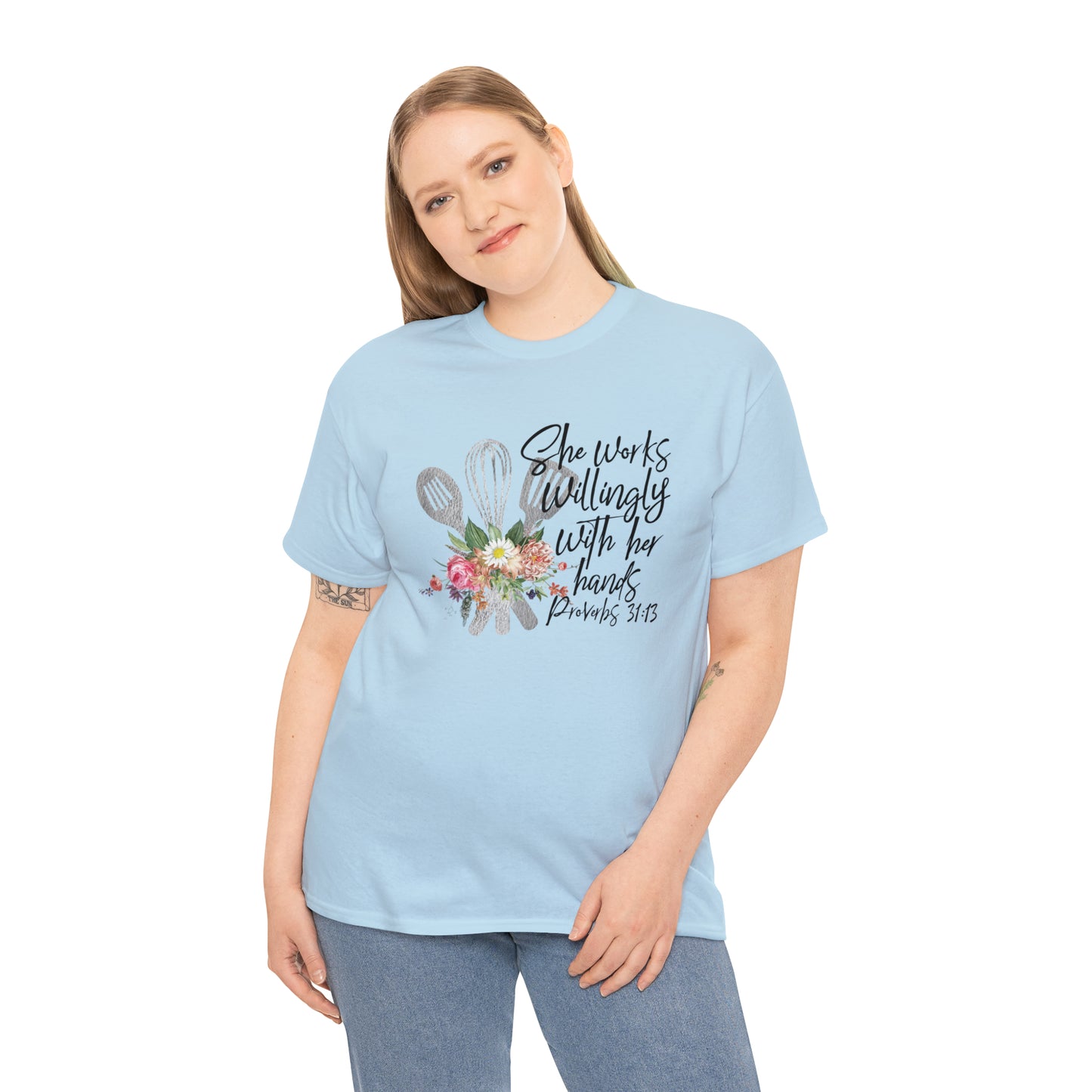 Chef: She Works With Her Hands Tee