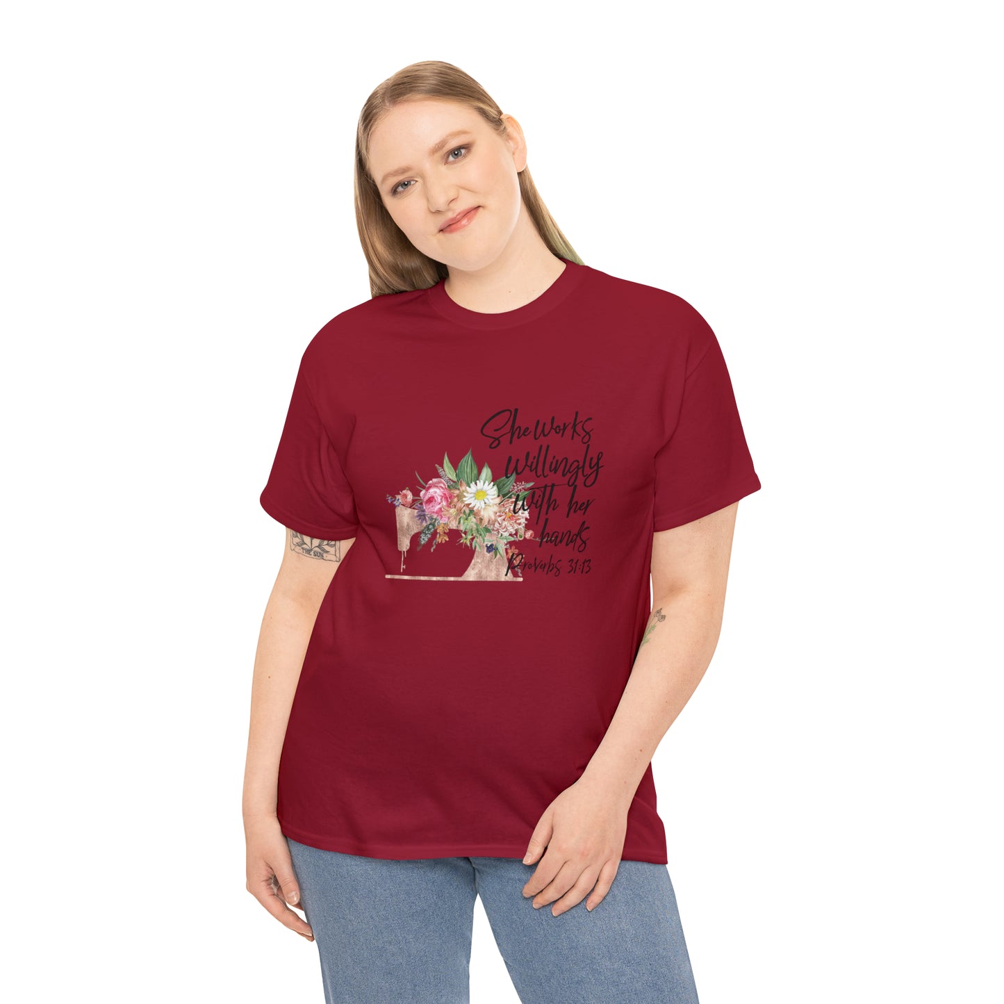Seamstress: She Works With Her Hands Tee