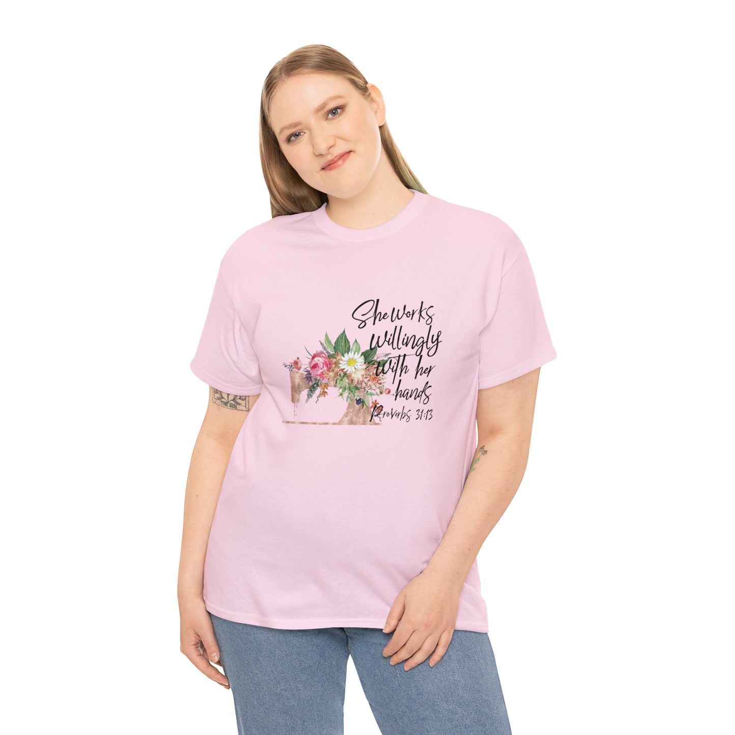 Seamstress: She Works With Her Hands Tee