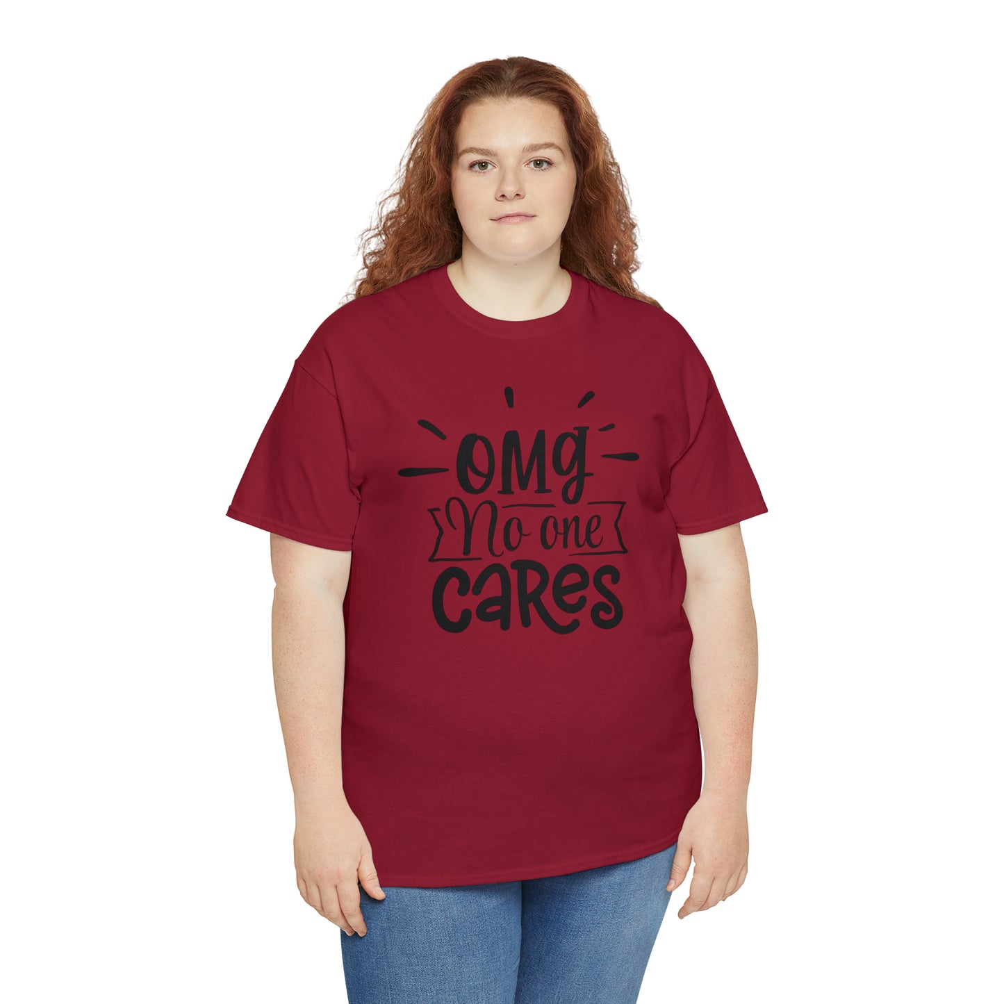 OMG No One Cares Tee