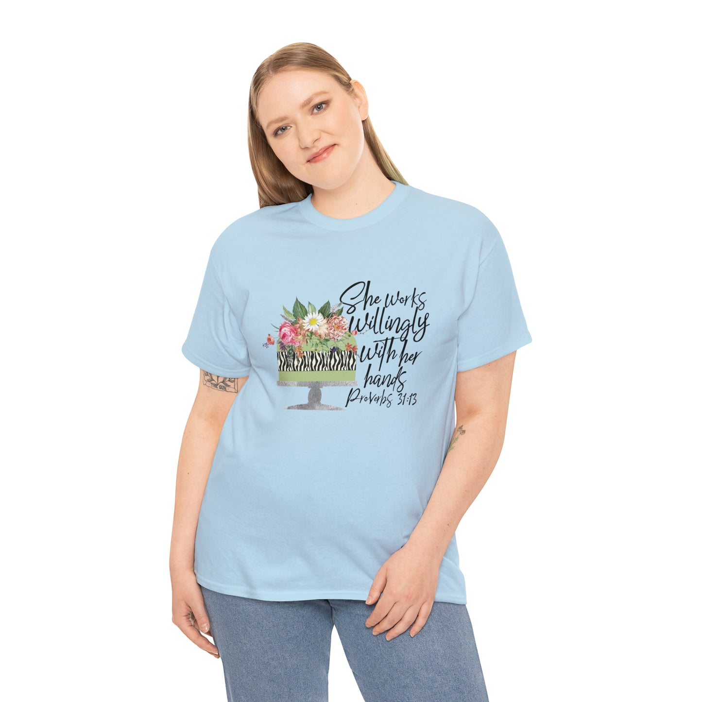 Baker: She Works With Her Hands Tee