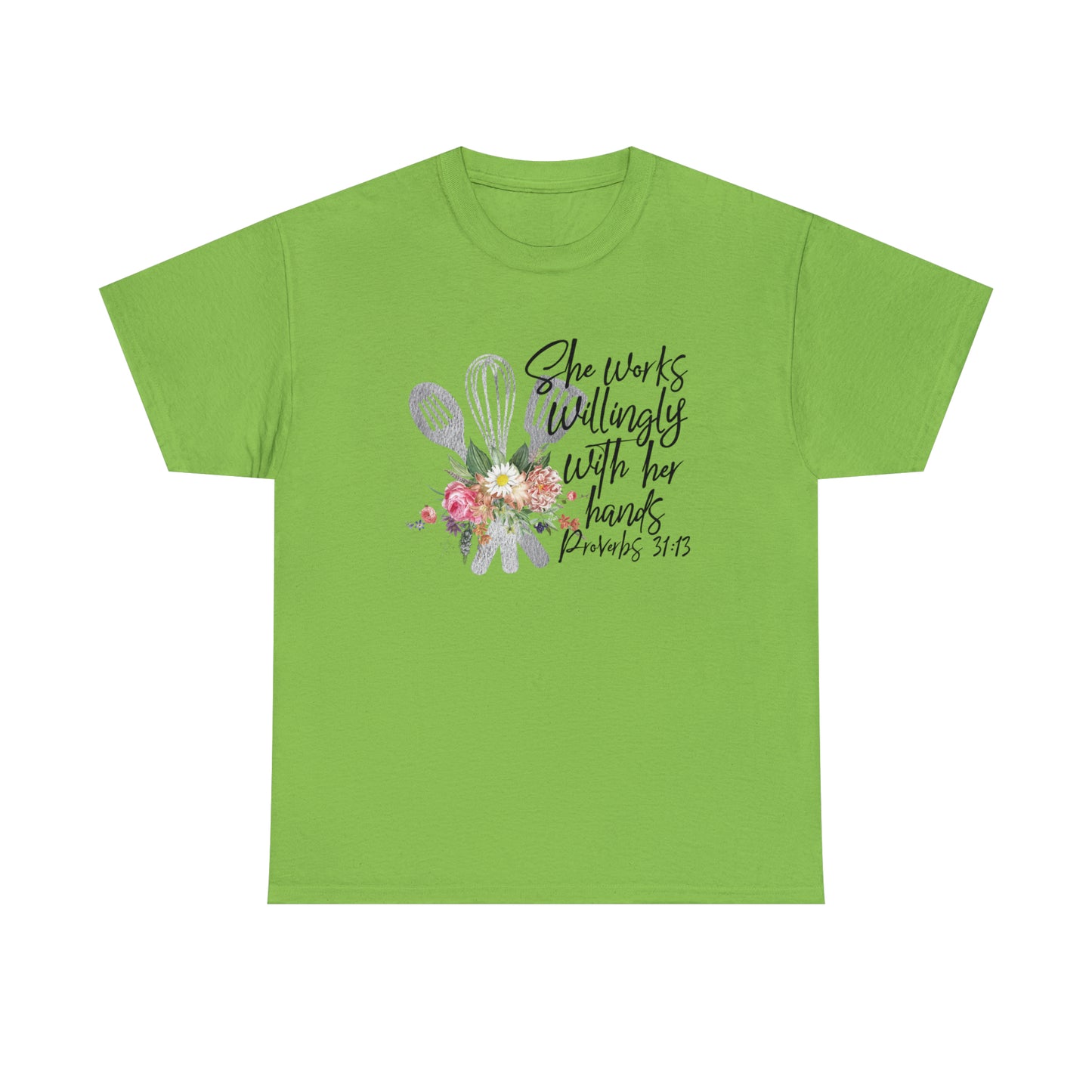 Chef: She Works With Her Hands Tee