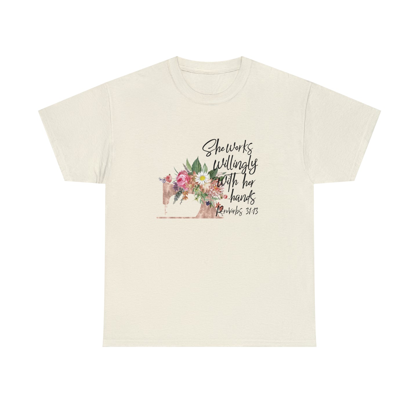 Seamstress: She Works With Her Hands Tee