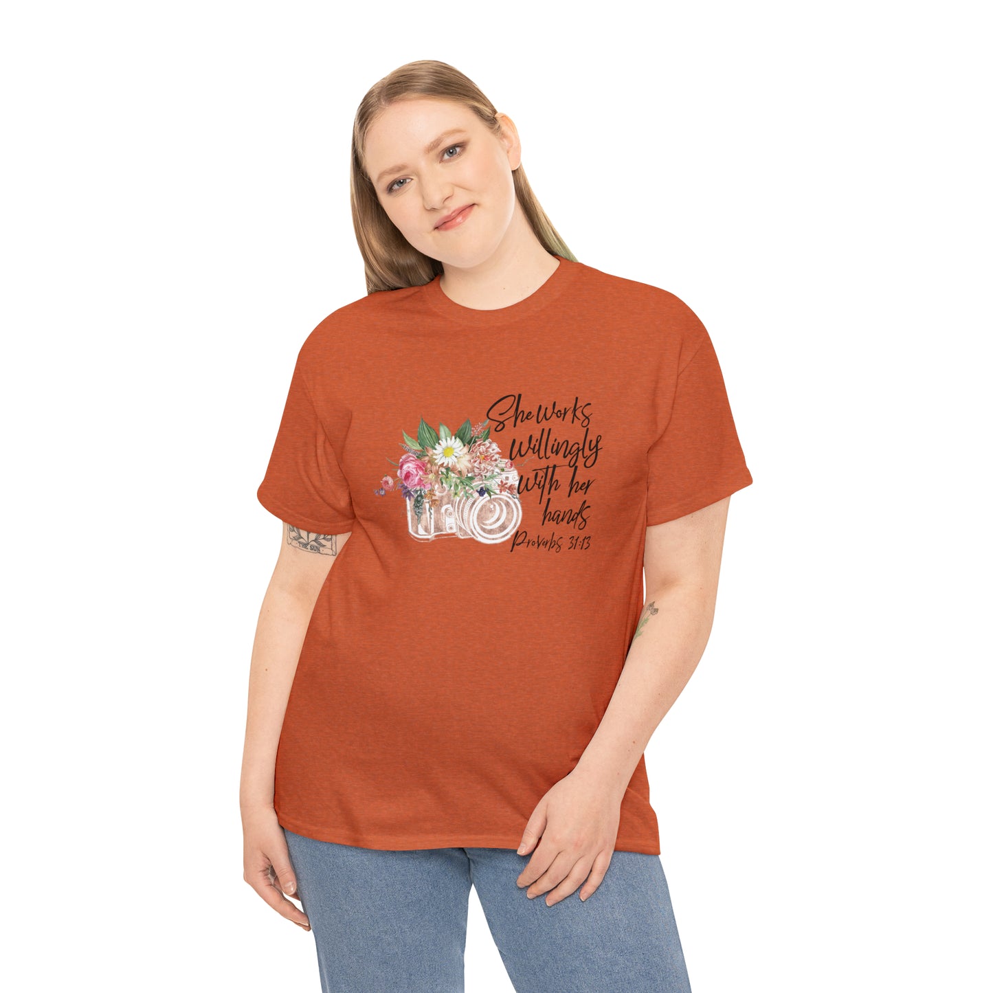 Photographer: She Works With Her Hands Tee