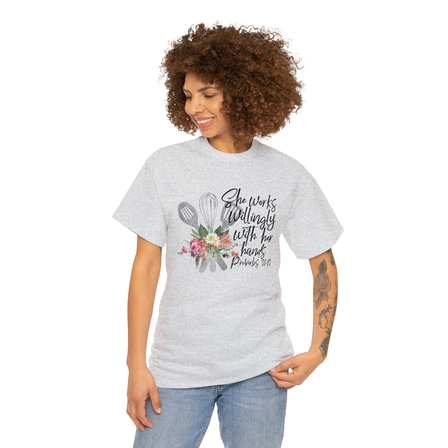 Chef: She Works With Her Hands Tee