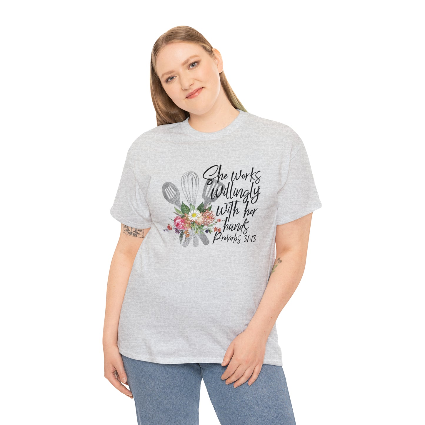 Chef: She Works With Her Hands Tee