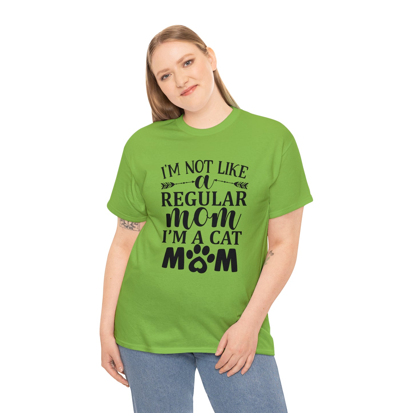 I'm Not Like a Regular Mom I'm a Cat Mom Tee
