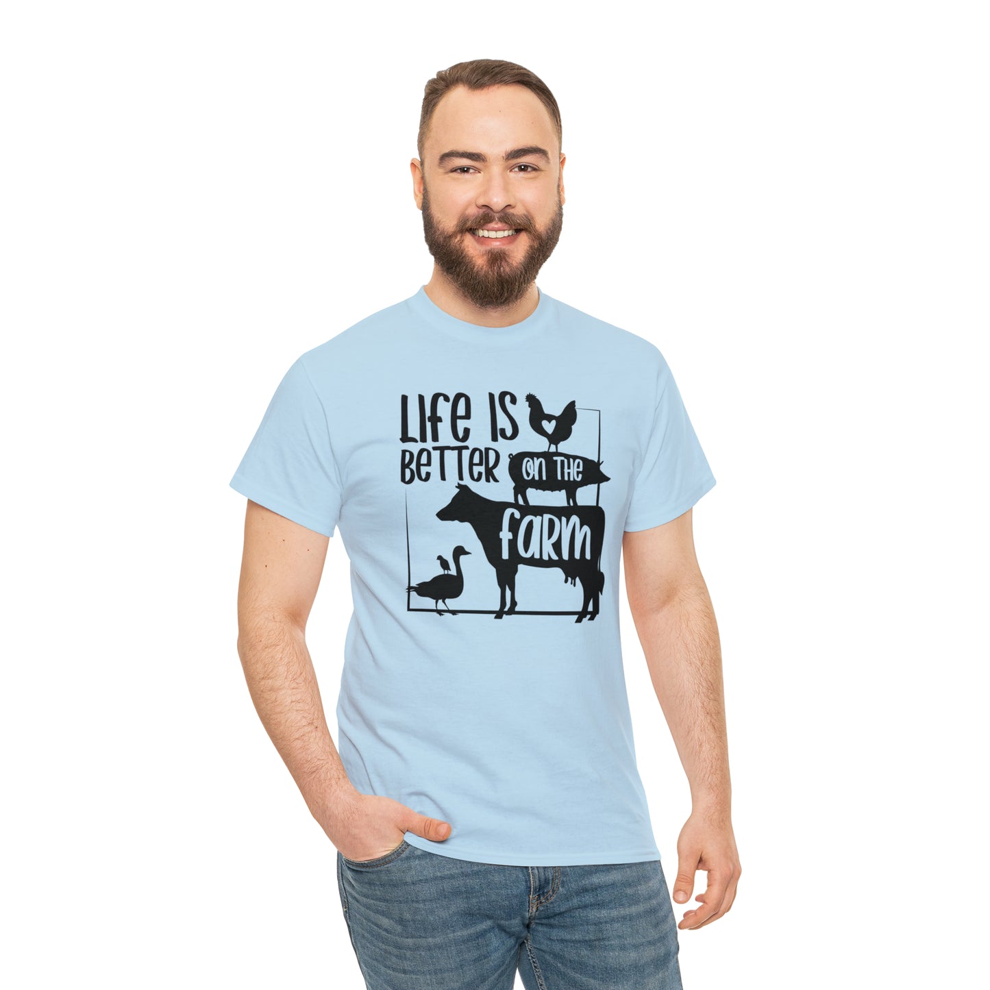 Life is Better on the Farm Unisex Tee