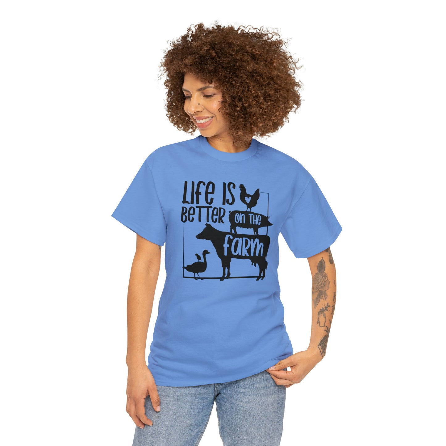 Life is Better on the Farm Unisex Tee