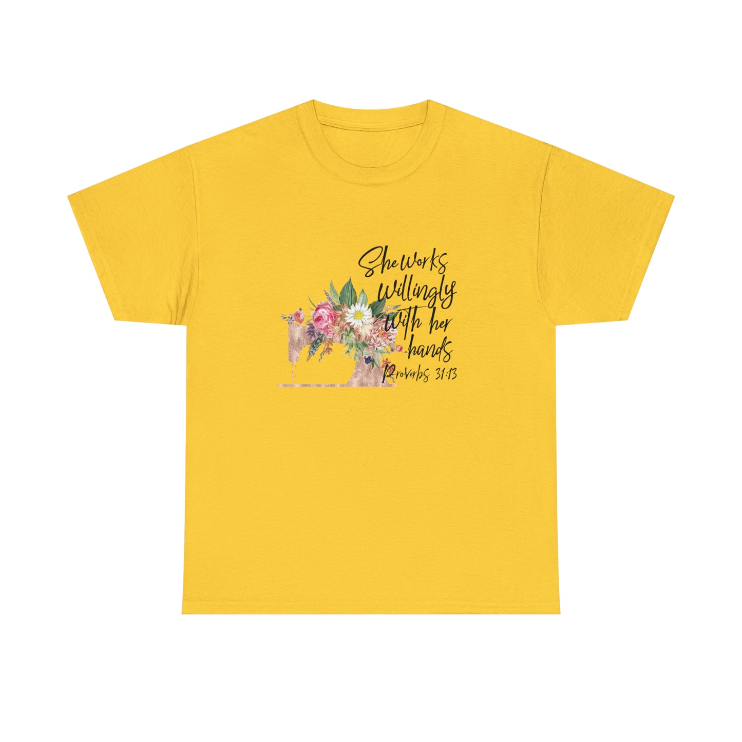 Seamstress: She Works With Her Hands Tee