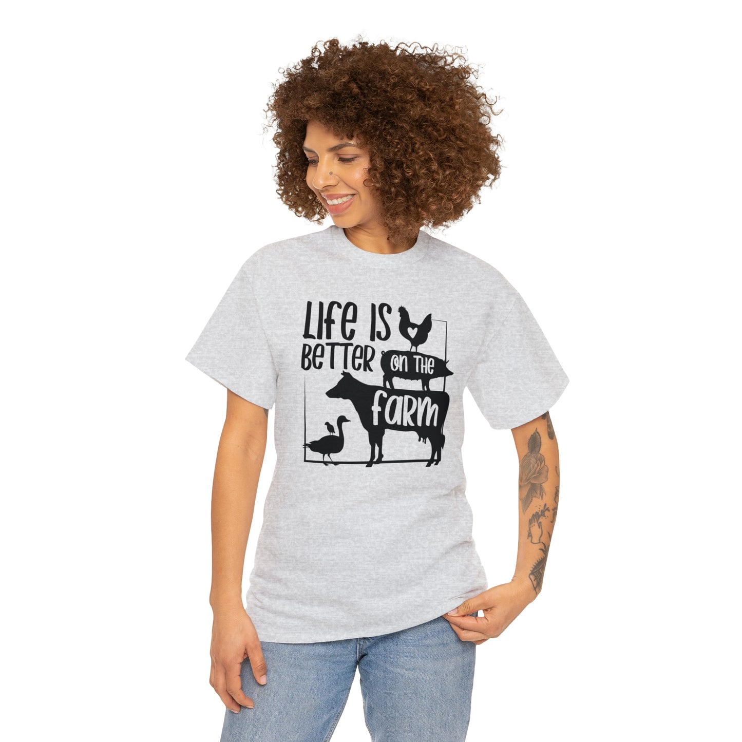 Life is Better on the Farm Unisex Tee