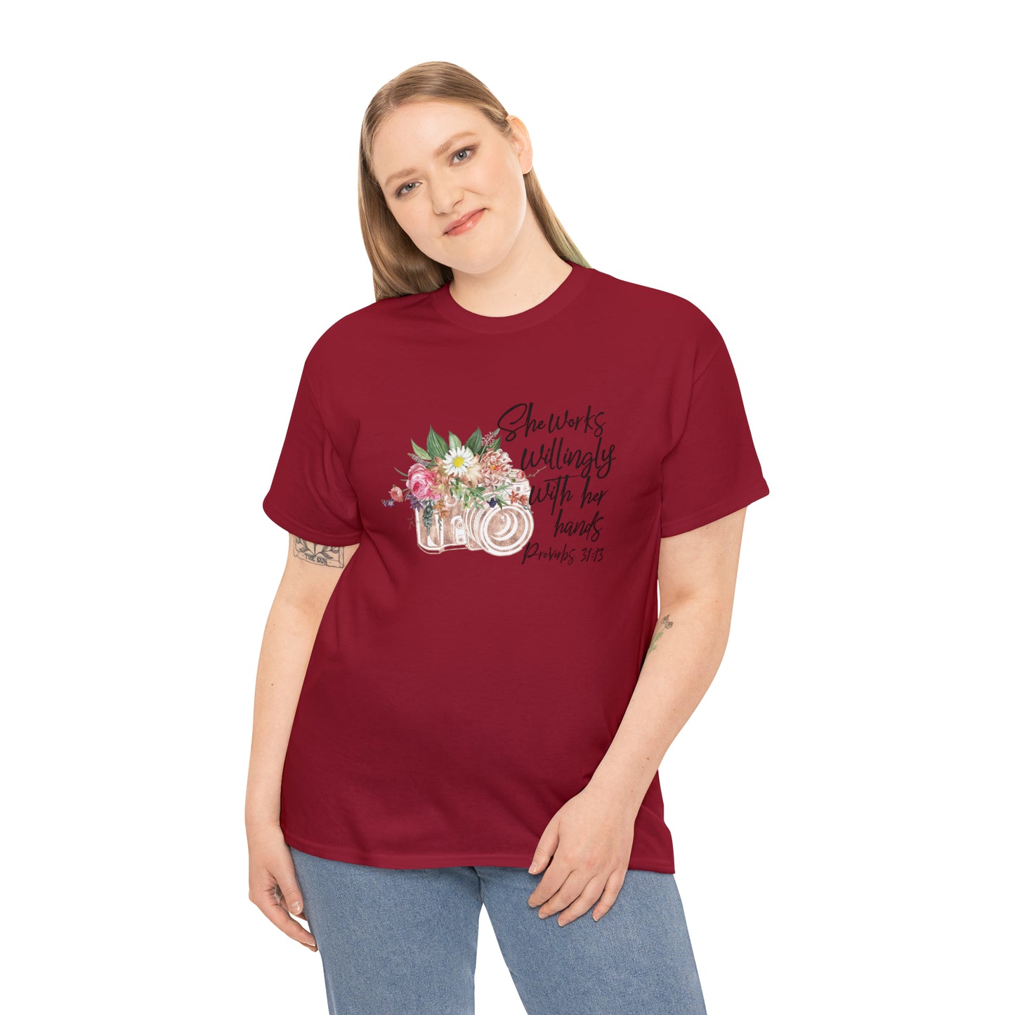 Photographer: She Works With Her Hands Tee