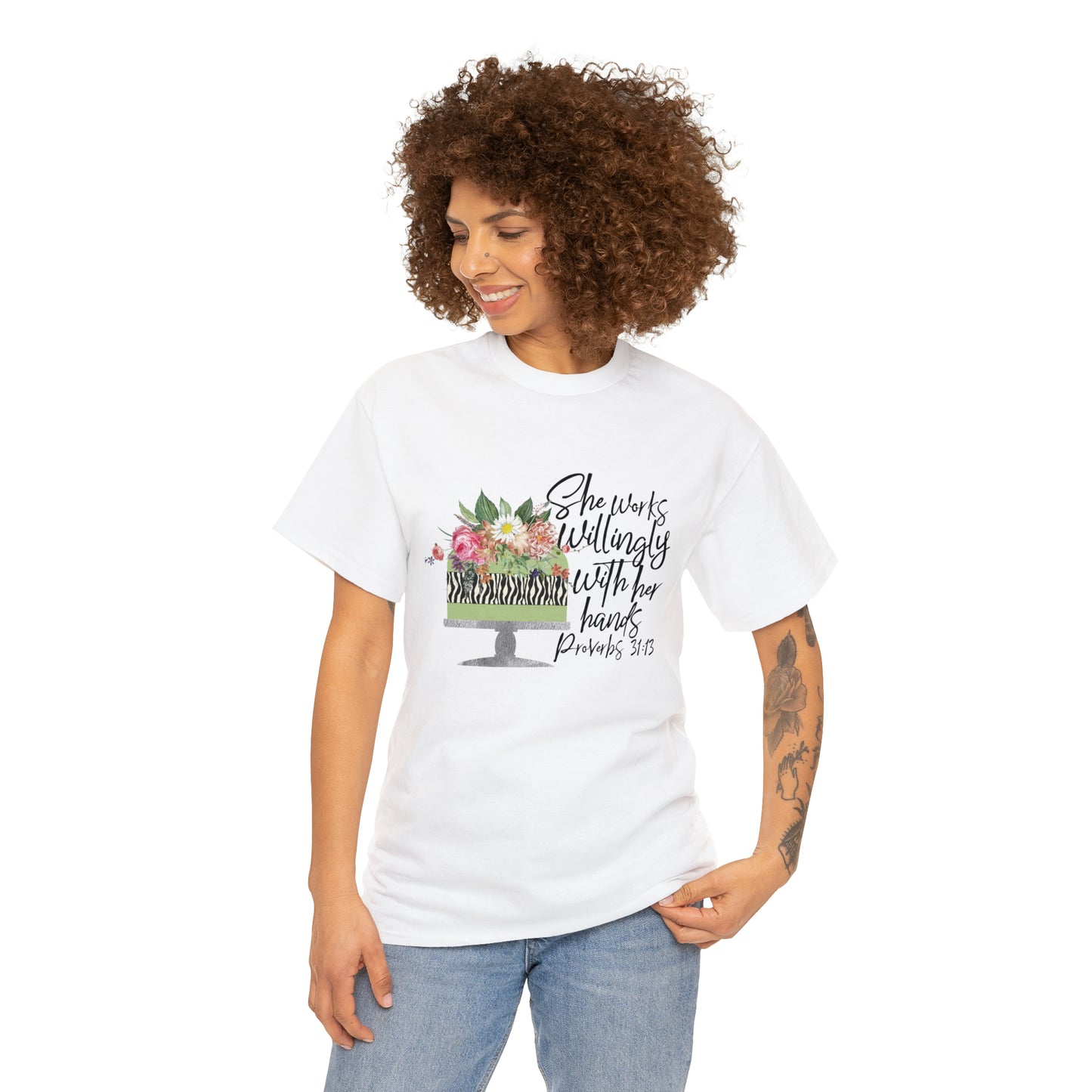Baker: She Works With Her Hands Tee