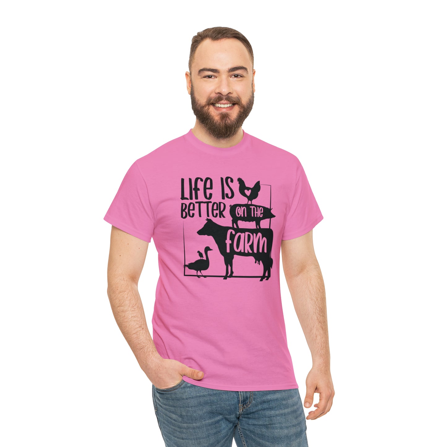Life is Better on the Farm Unisex Tee