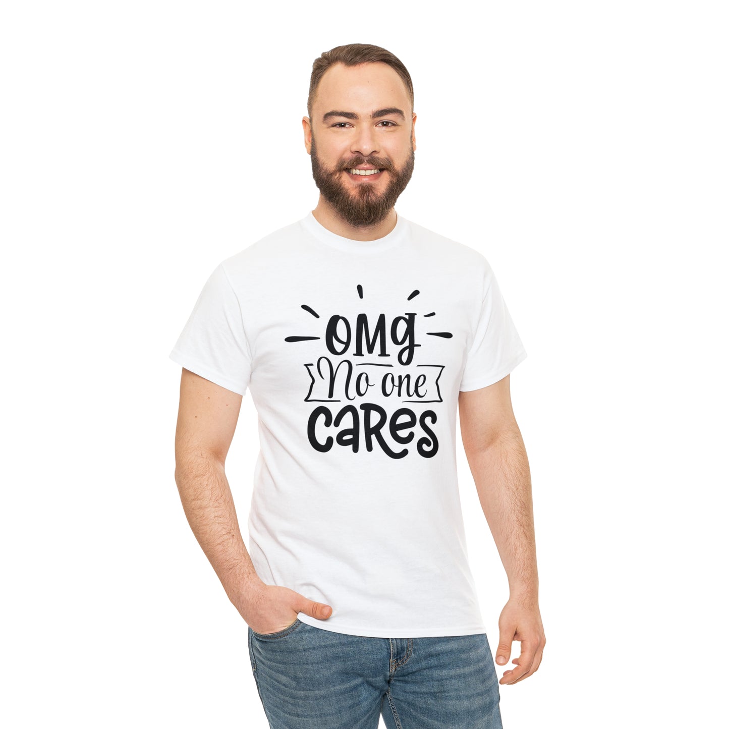 OMG No One Cares Tee