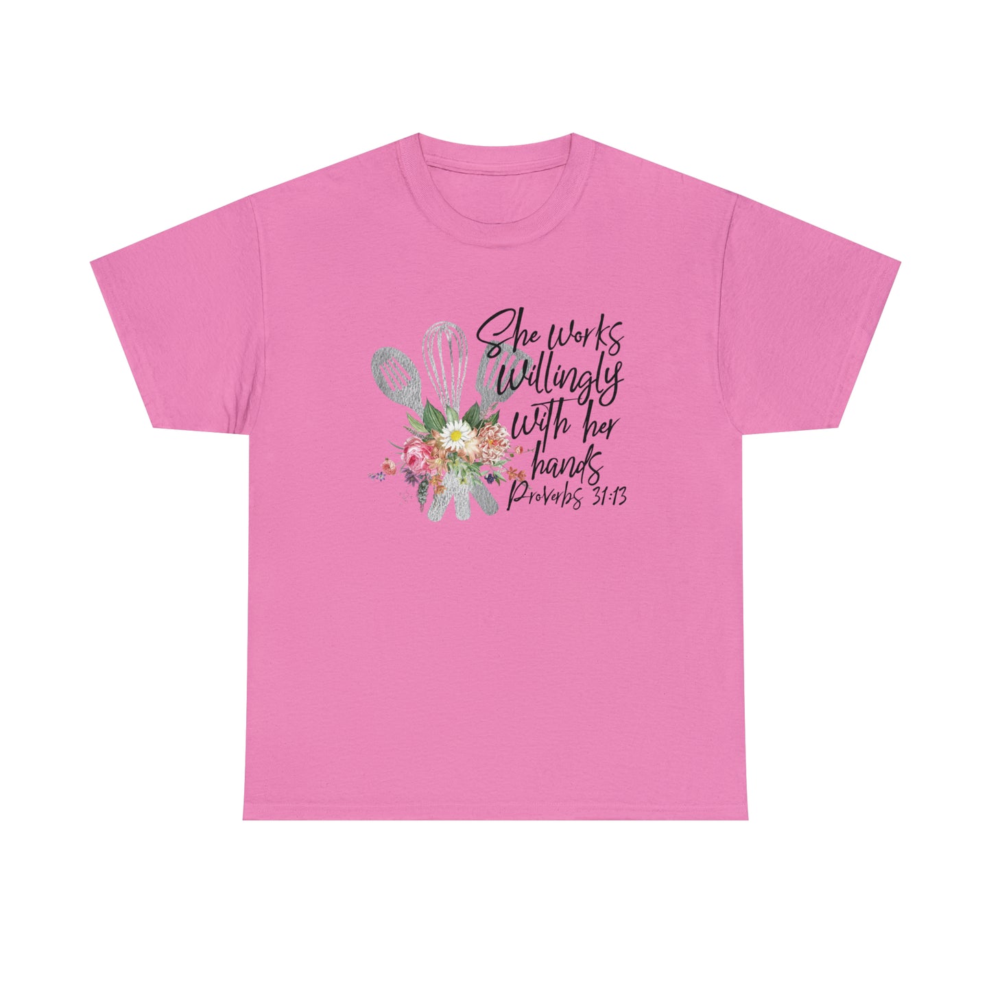 Chef: She Works With Her Hands Tee