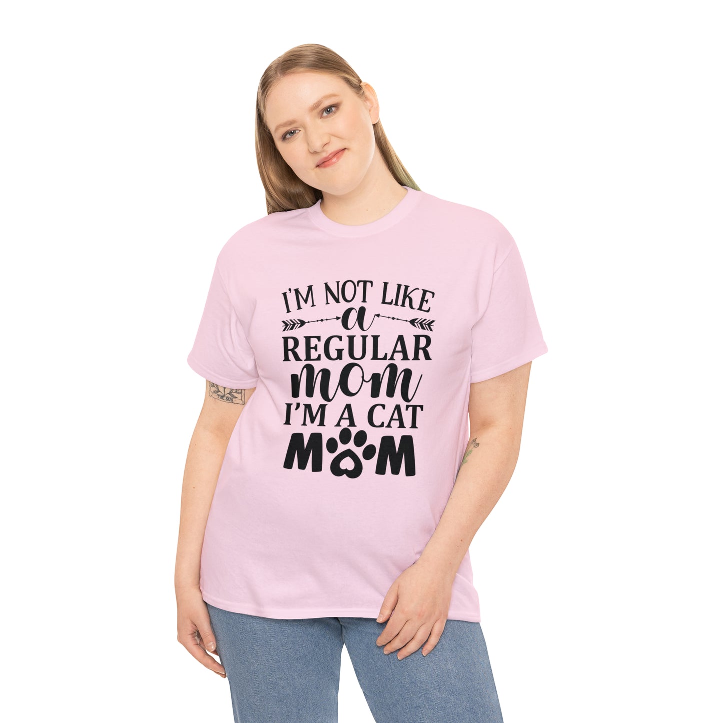 I'm Not Like a Regular Mom I'm a Cat Mom Tee