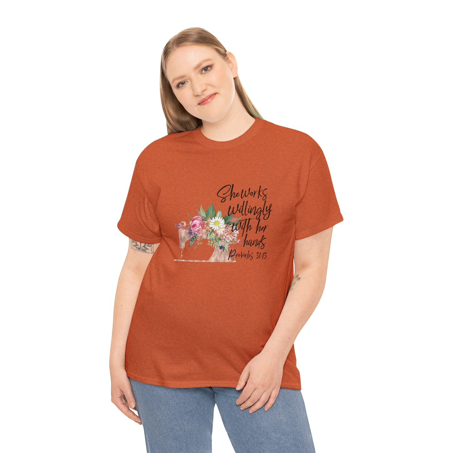 Seamstress: She Works With Her Hands Tee
